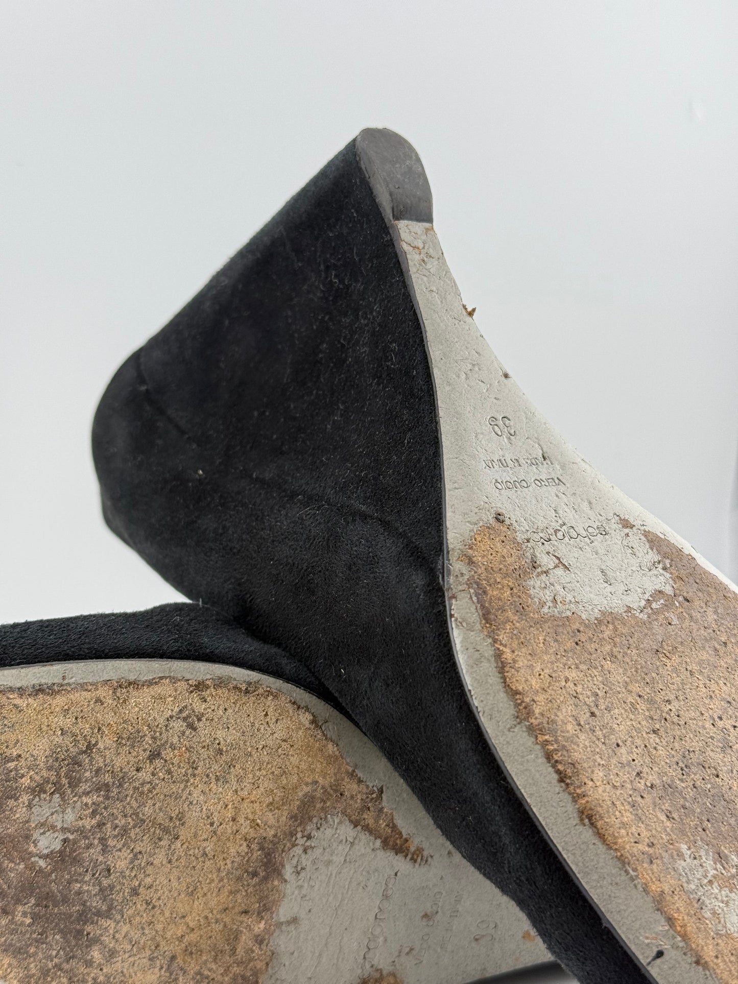 Miu Miu Wedged Court Shoes - Black (Size 39)