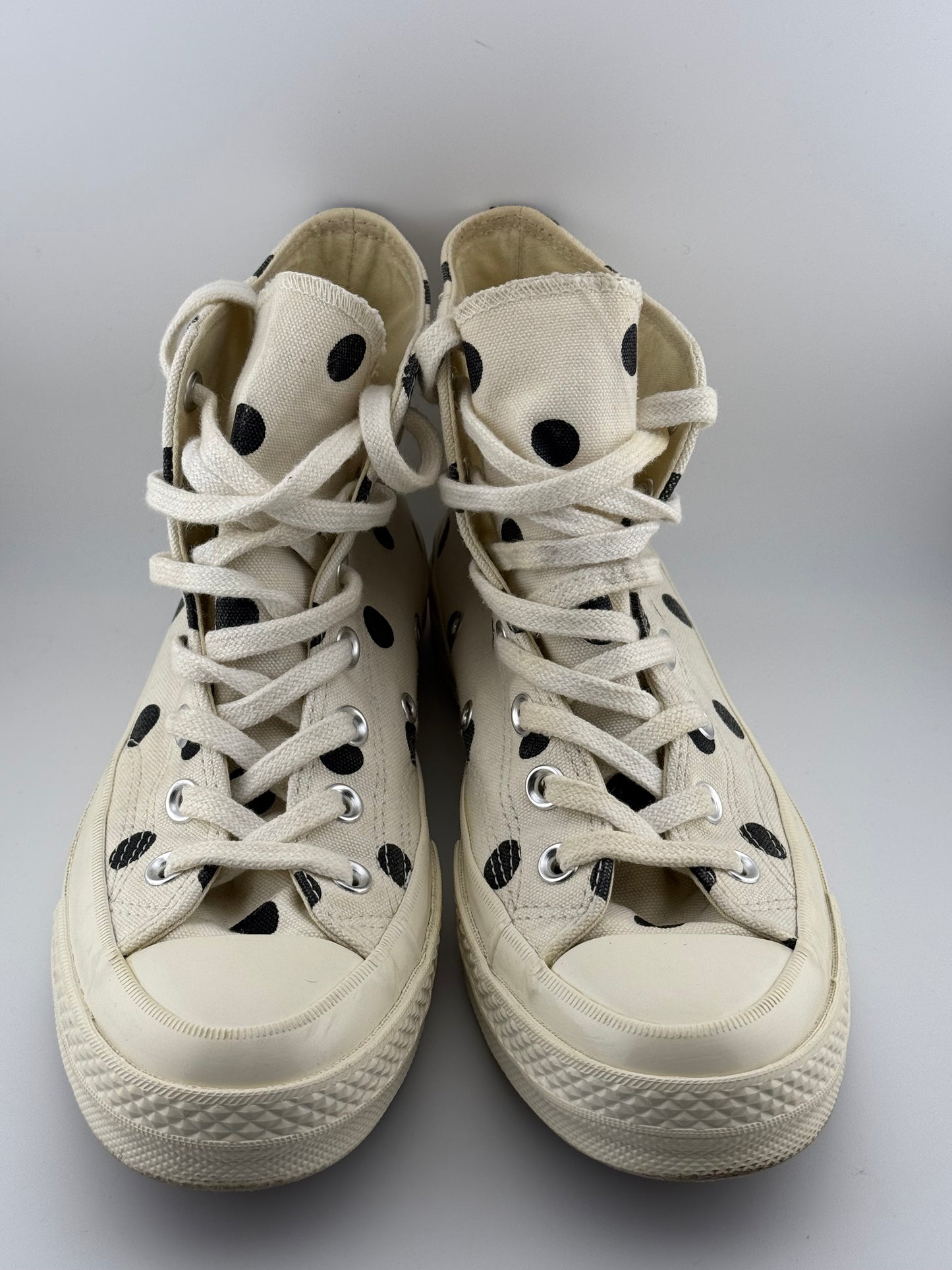 Comme des Garçons X Converse High Top - Polka Dot (UK 6)