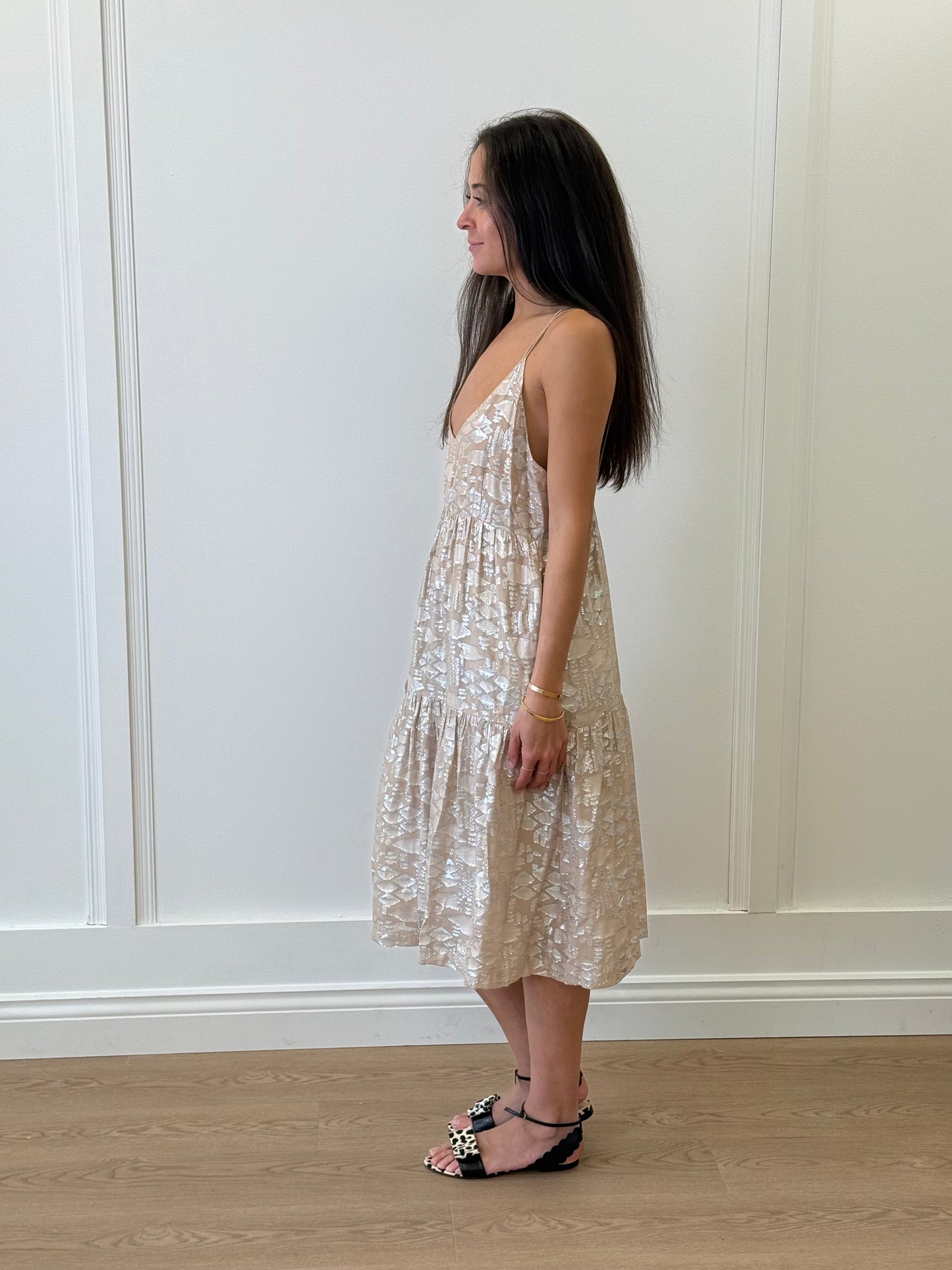 Gestuz Dress - Silver (Size 34)