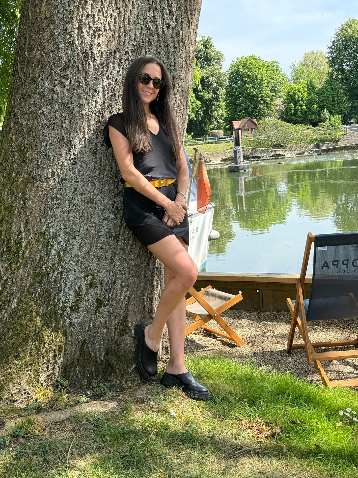 Alexander Wang Shift Dress - Black (Size XS)