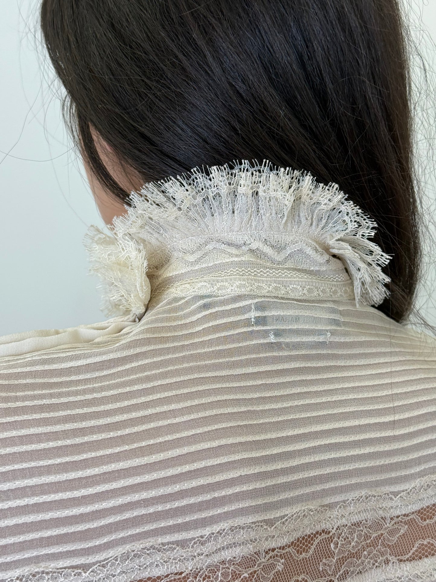 Isabel Marant Lace Blouse - Cream (Size 34)