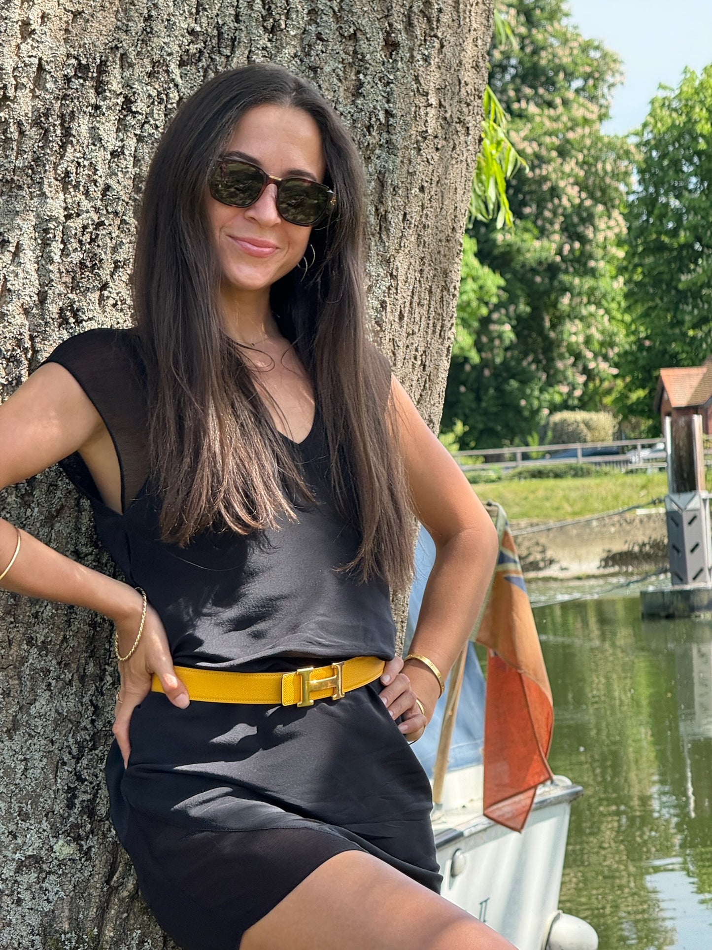 Alexander Wang Shift Dress - Black (Size XS)