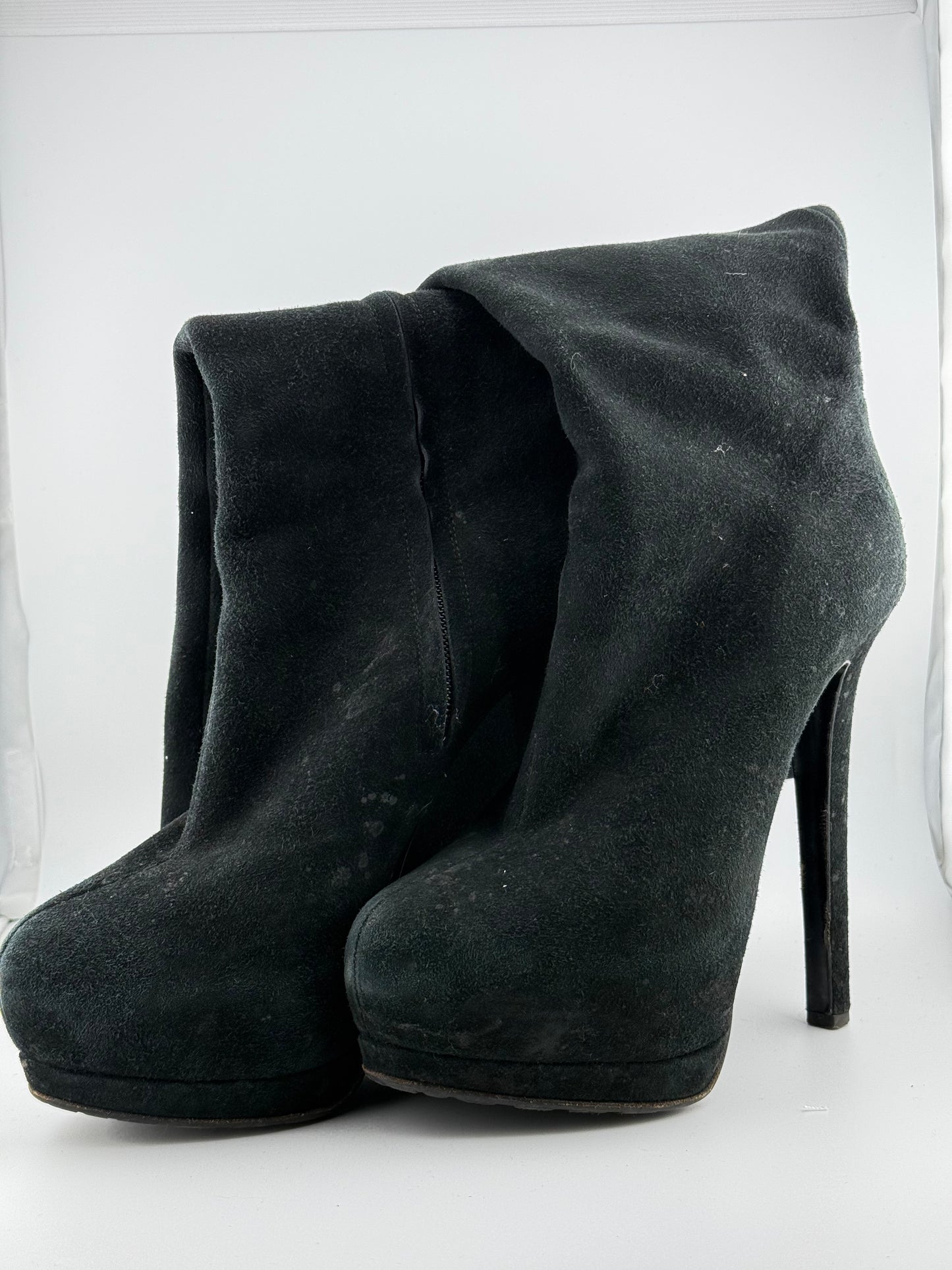 Giuseppe Zanotti Heeled Knee High Suede Boots (EUR 38)