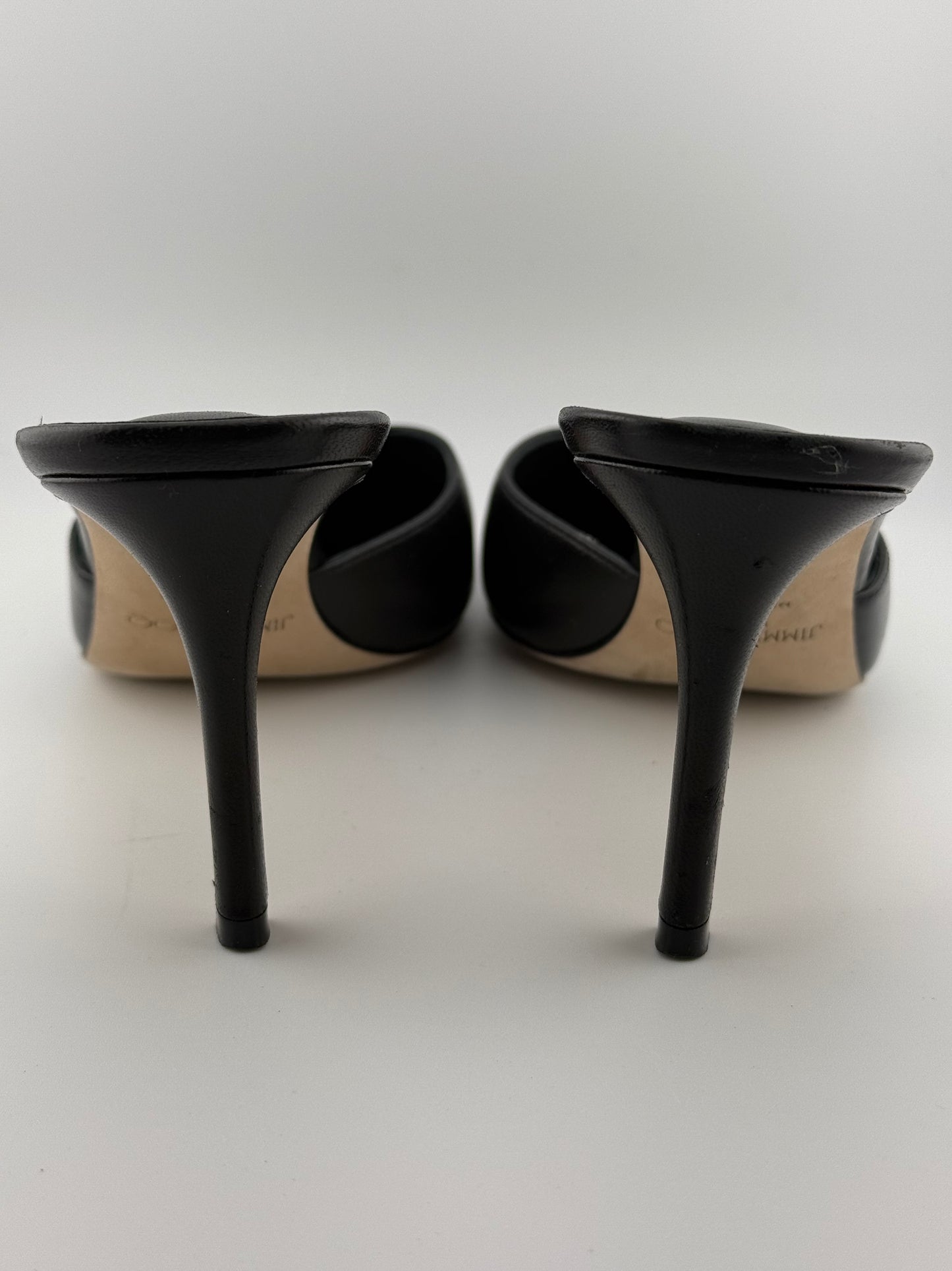 Jimmy Choo Pointed Mules - Black (EUR 39)