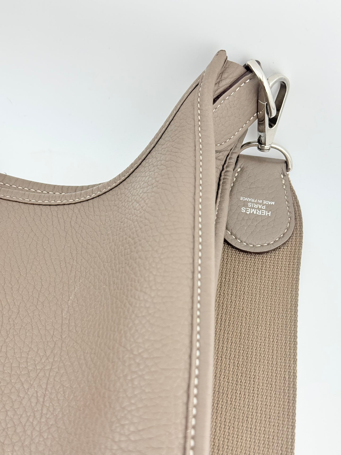 Hermes Over The Shoulder Bag Everlyne - Dark Mushroom Brown (O/S)