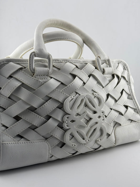 Loewe Woven Handbag - White (O/S)