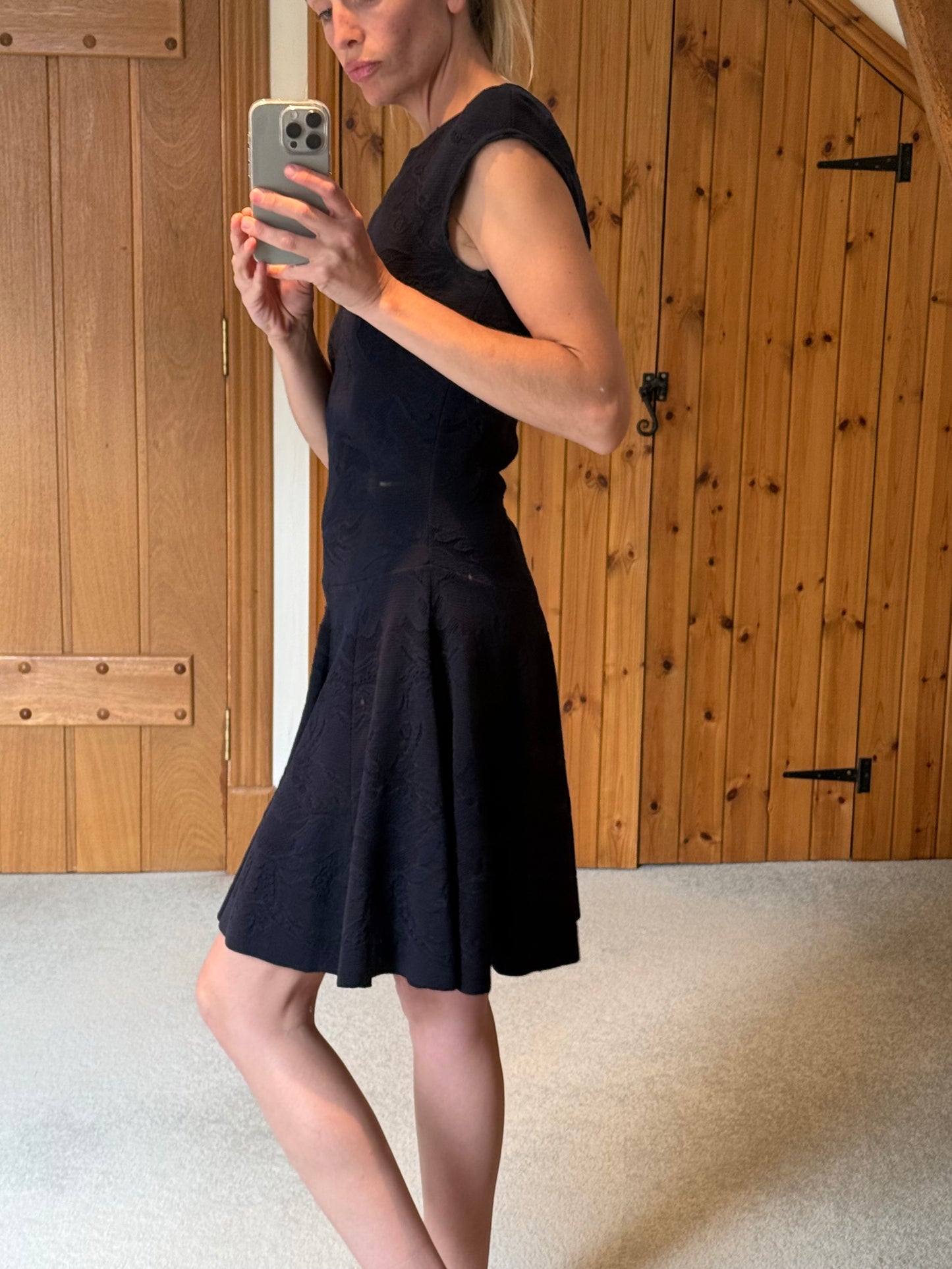 Alexander McQueen Wool Dress – Size S (Sample)