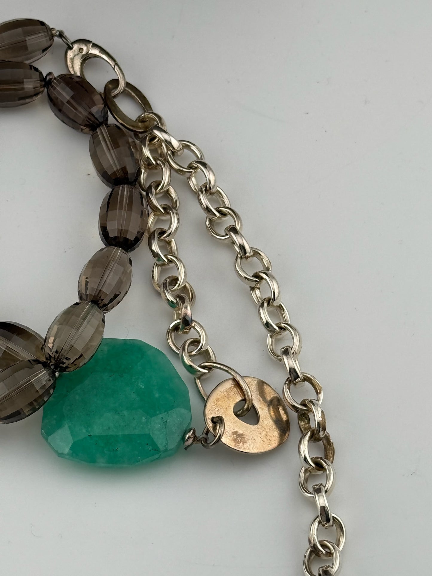 Kirsten Goss Necklace - Black/Green (O/S)