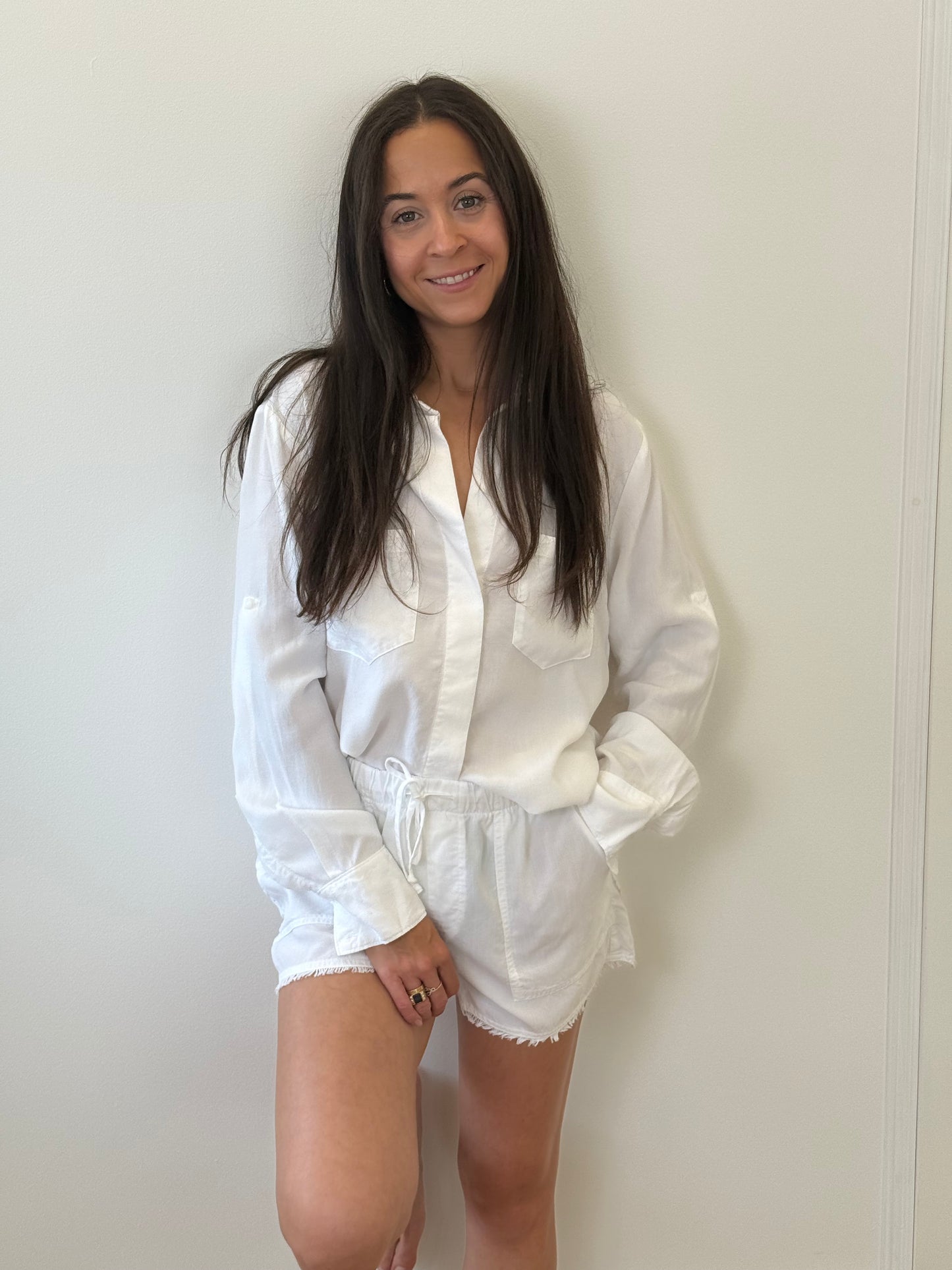 Bella Dahl Shirt and Shorts Set