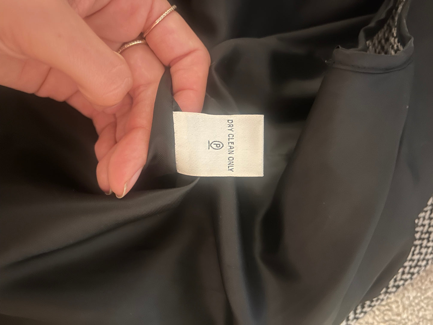 Roman Zilkha Grey Poncho-Style Jacket – Size 10