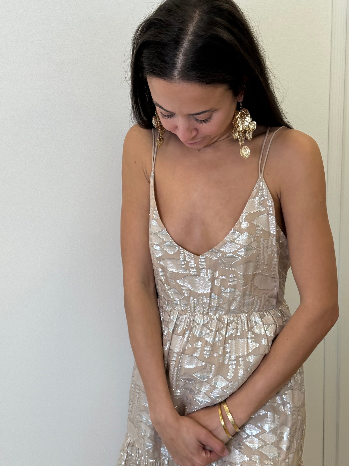 Gestuz Dress - Silver (Size 34)