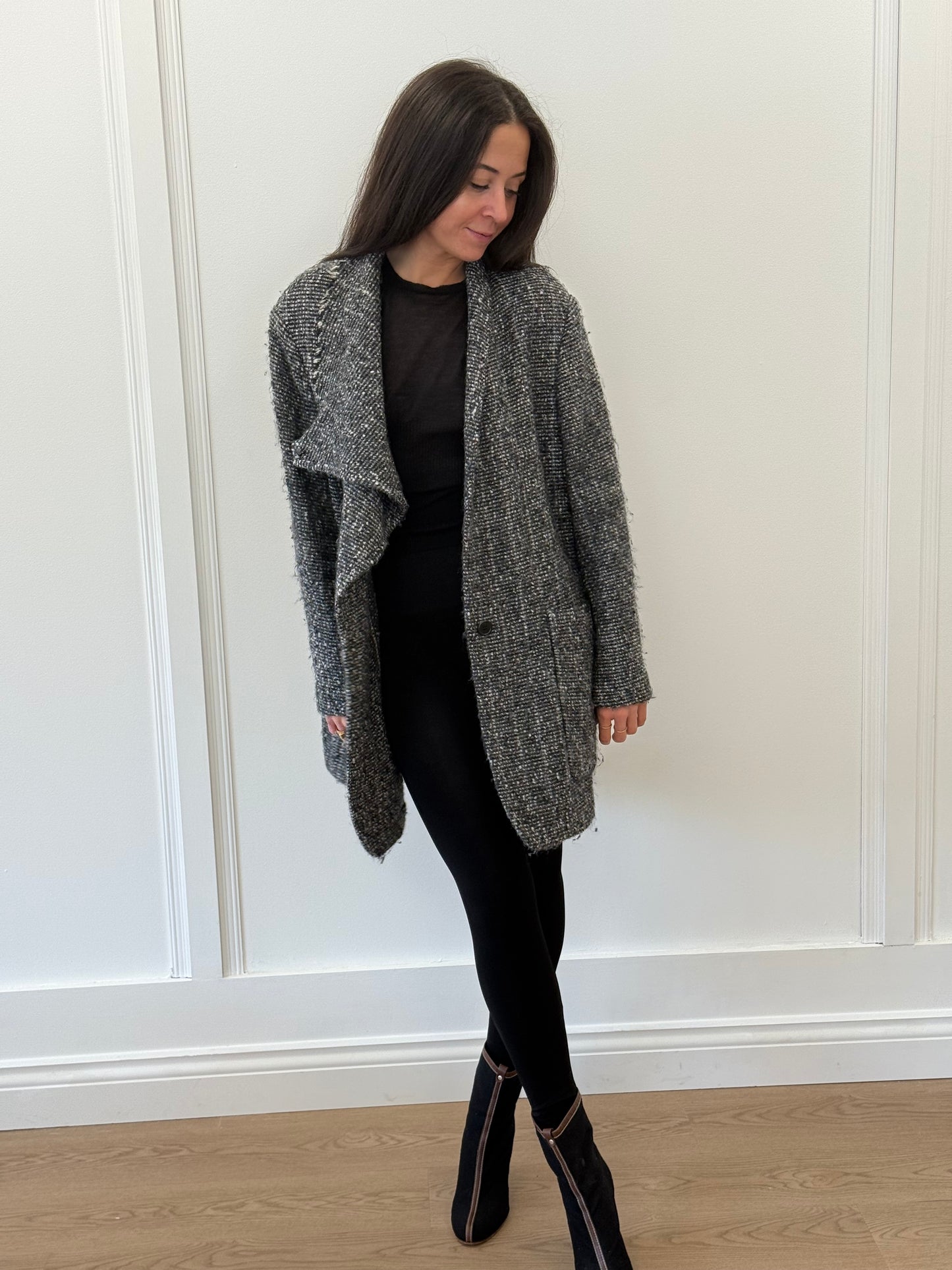 Isabel Marant Oversized Cardigan - Grey (Size 36)