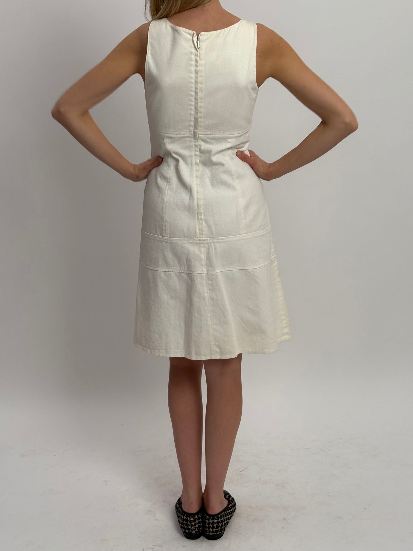 Chanel Denim Tennis Dress - White (FR 36)