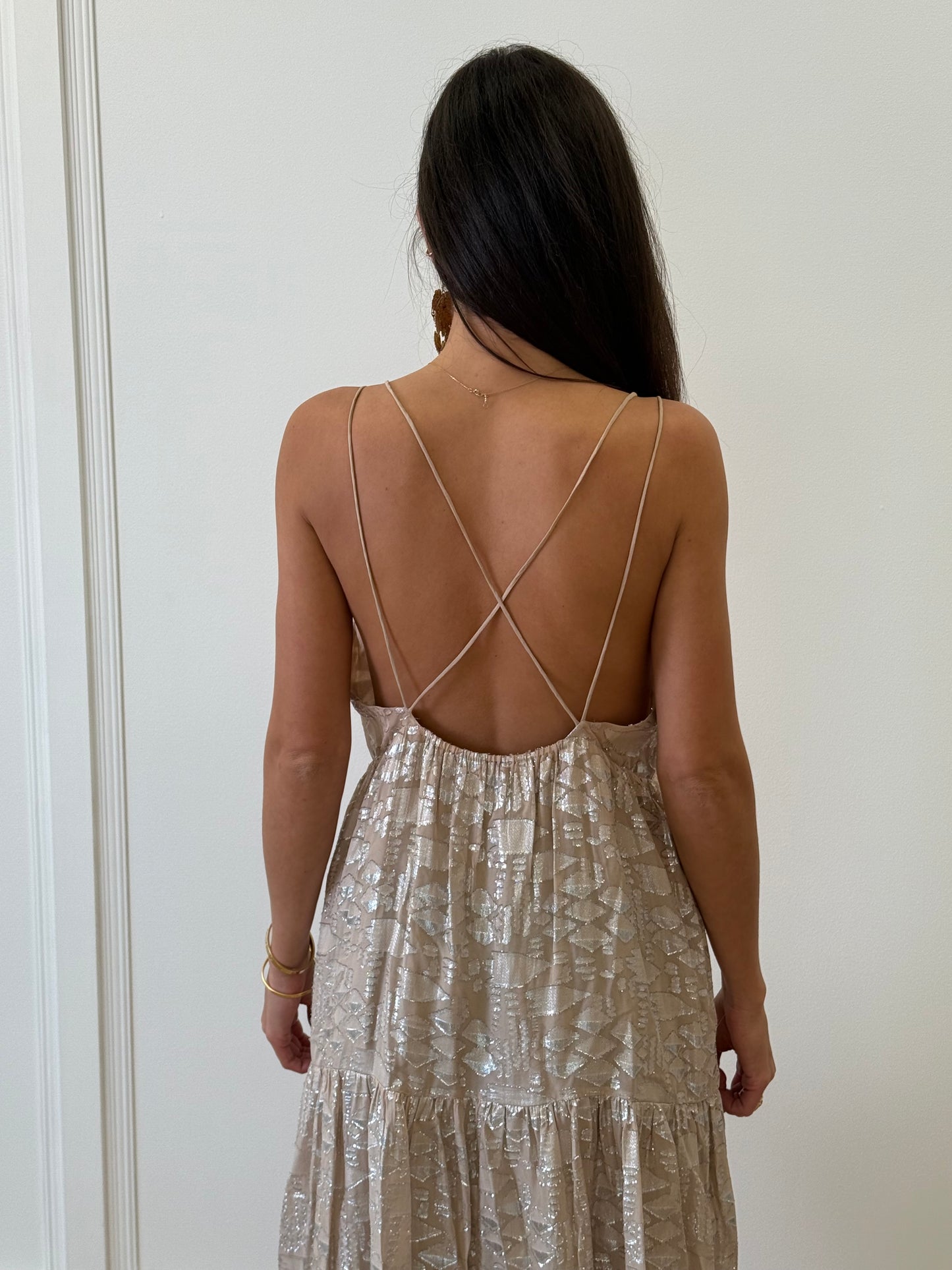 Gestuz Dress - Silver (Size 34)