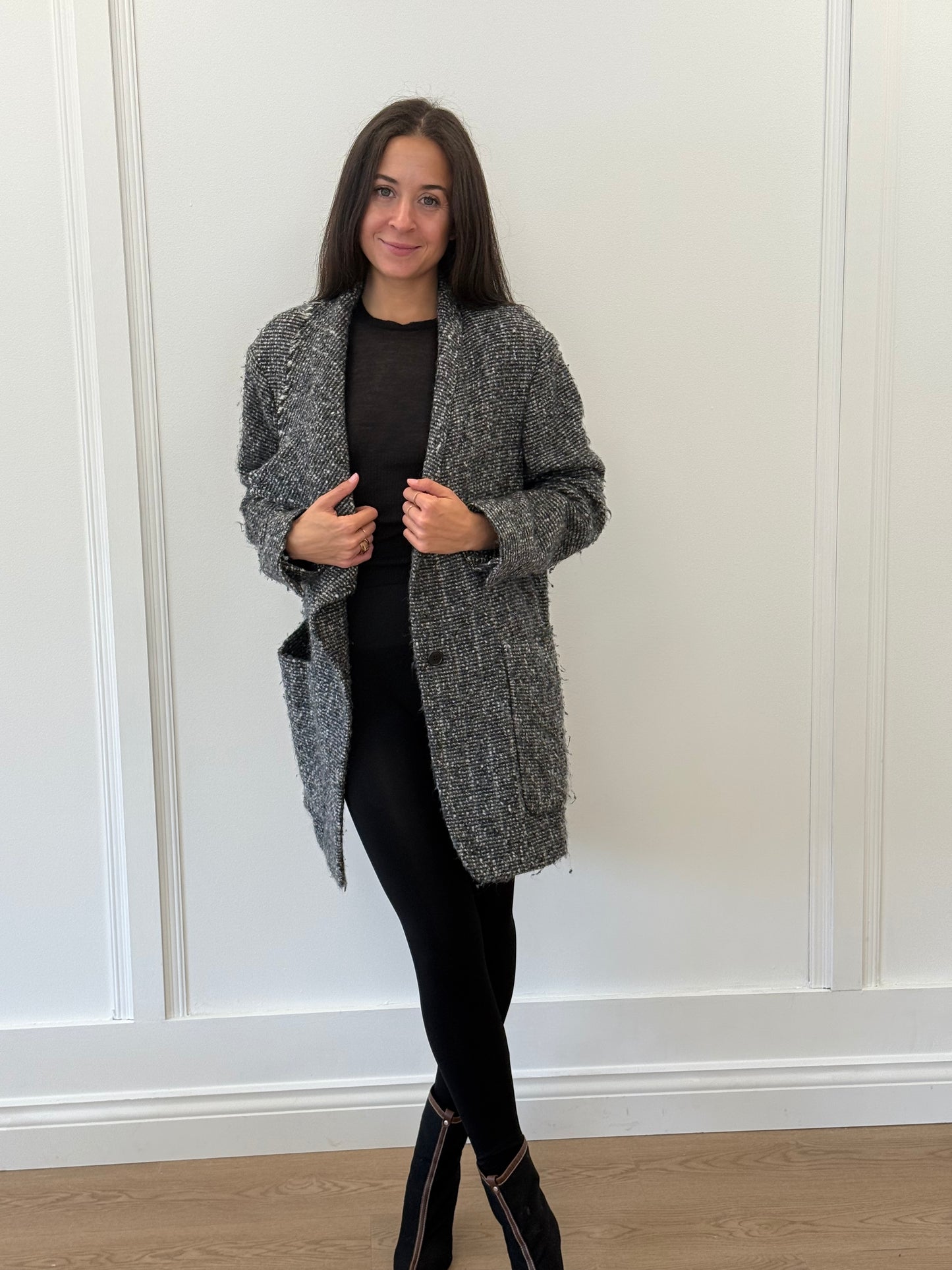 Isabel Marant Oversized Cardigan - Grey (Size 36)