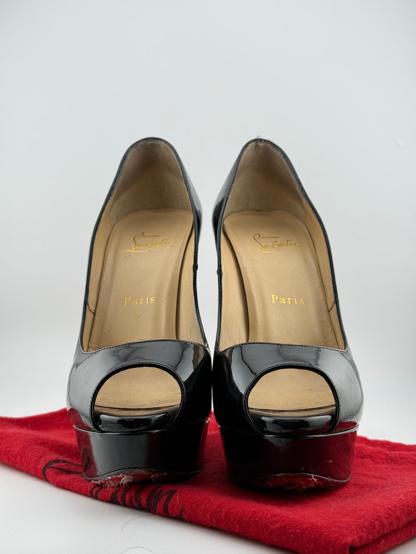 Christian Louboutin Very Privé Open Toe Stilettos (EUR 39.5)