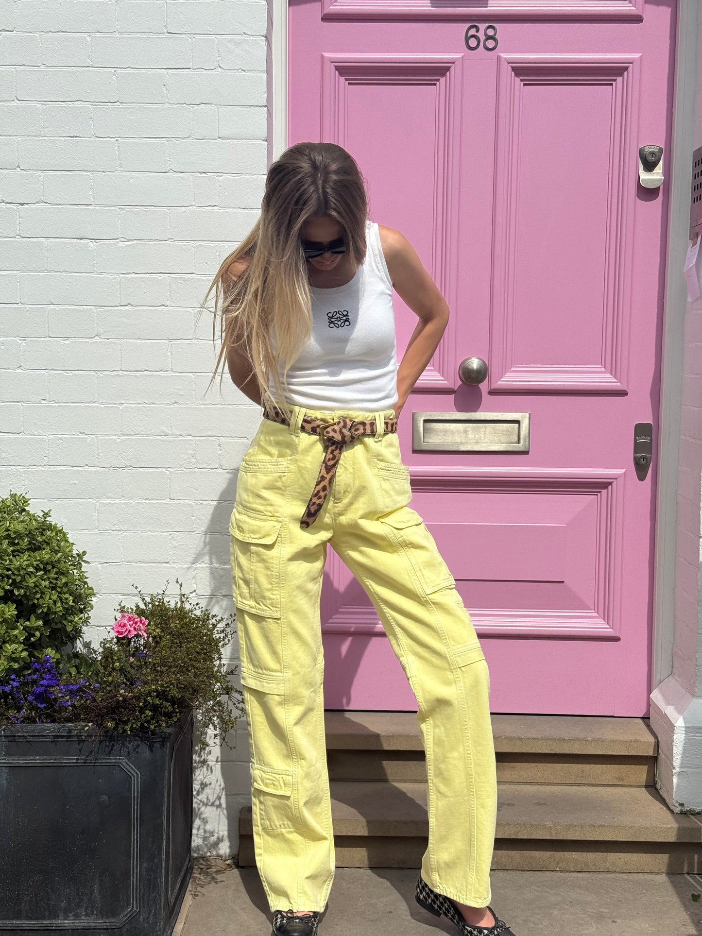 Isabel Marrant Yellow Combat Trousers