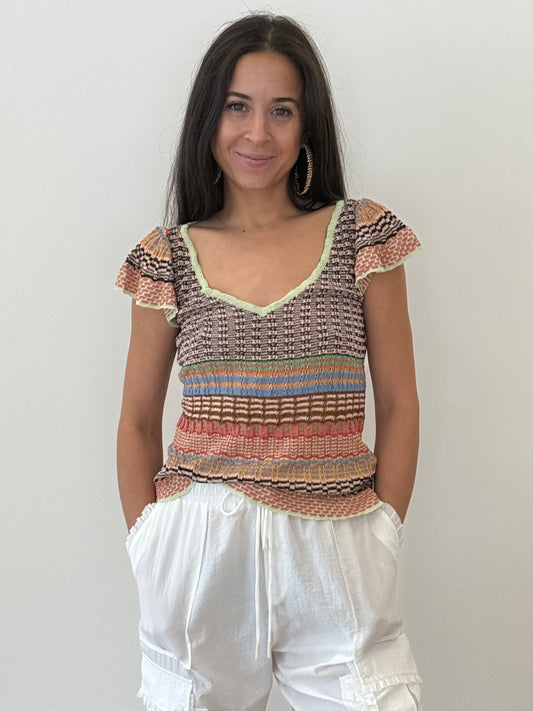 Missoni Top - Multi (Estimated Size XS)