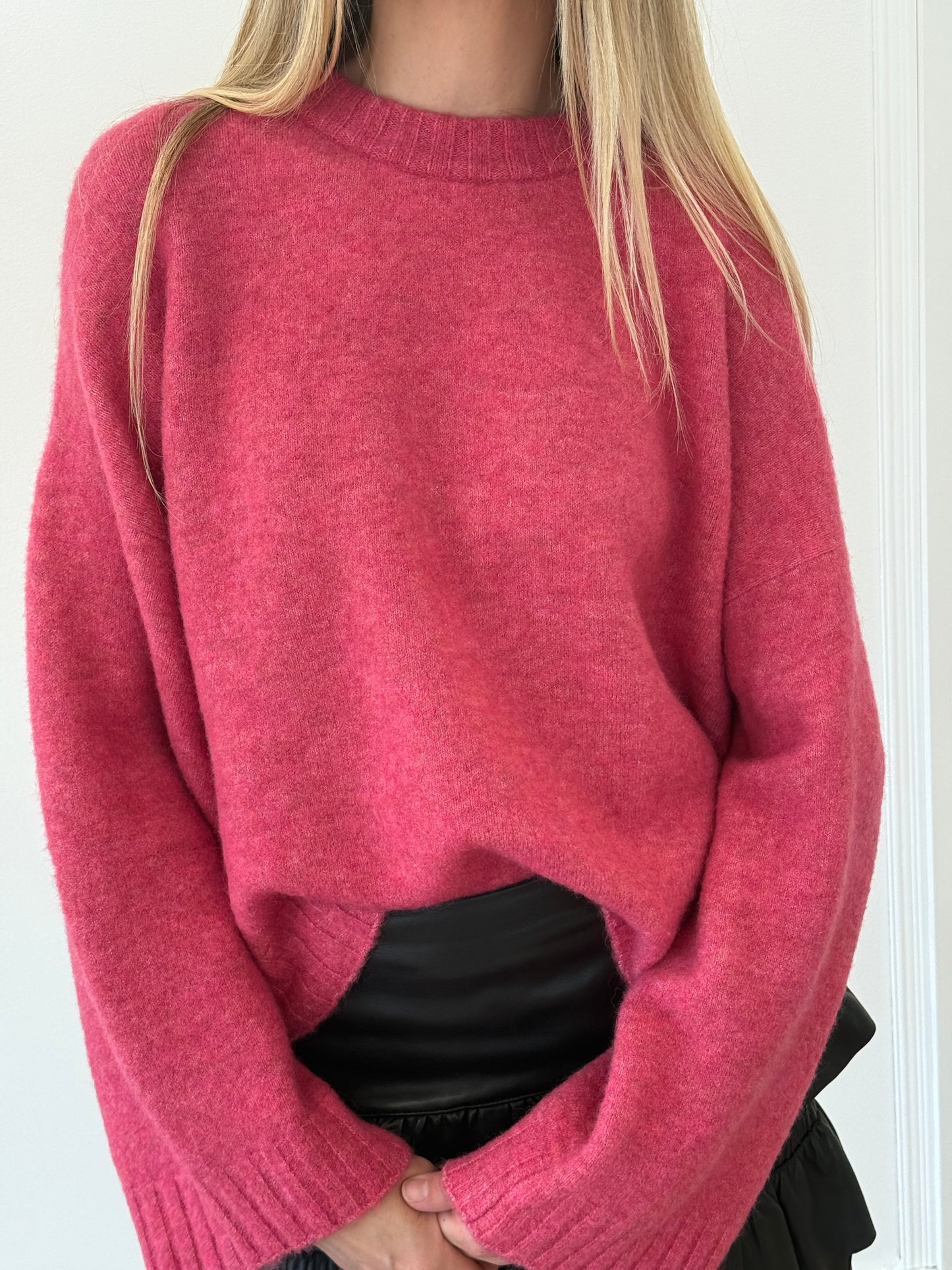 Maison & Montagut Brune Cashmere Jumper - Pink (Medium)