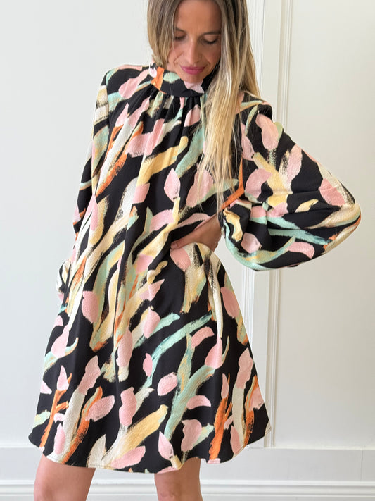 Stine Goya Solaris Dress - Night Tree (Size S)