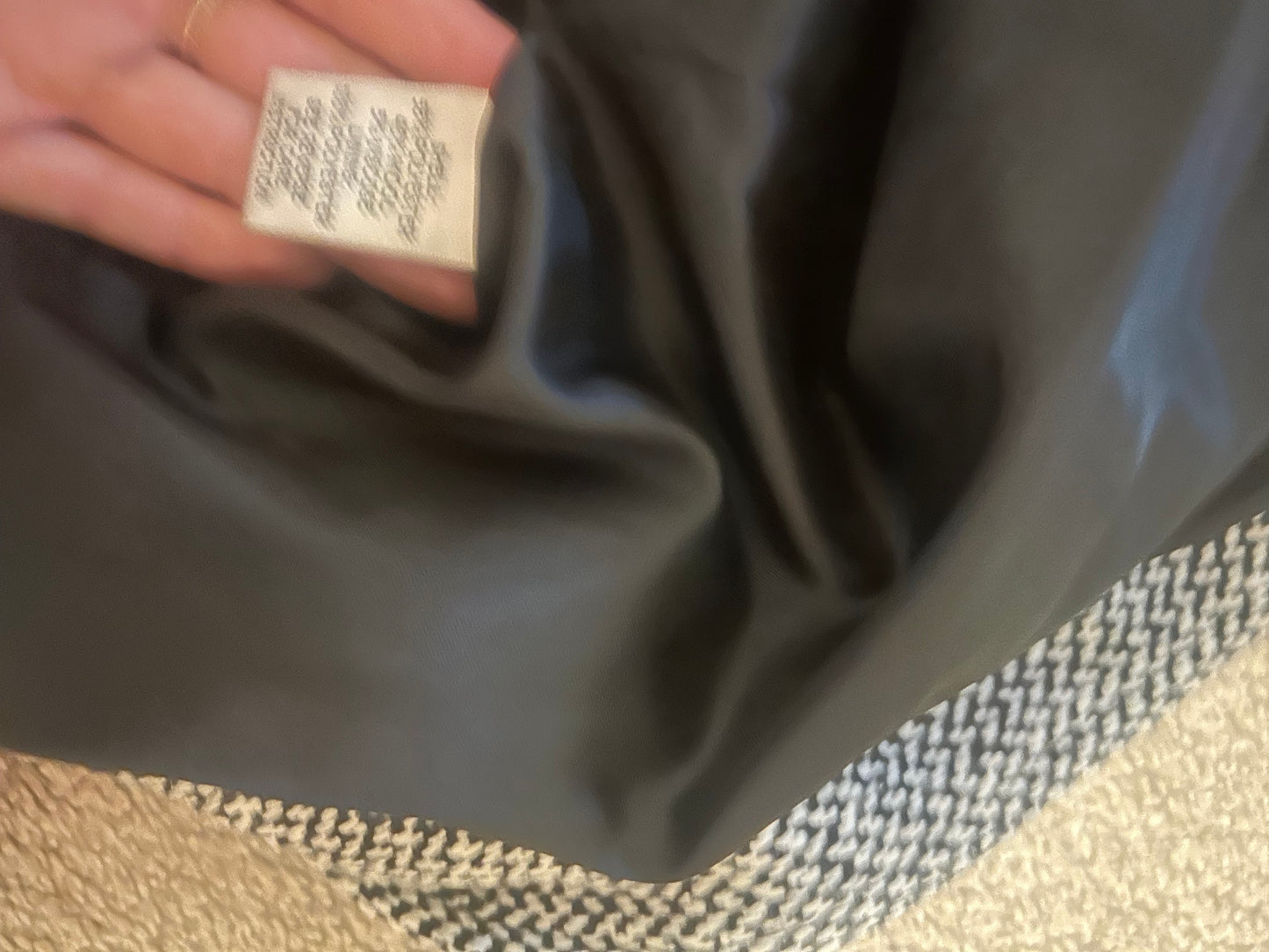 Roman Zilkha Grey Poncho-Style Jacket – Size 10