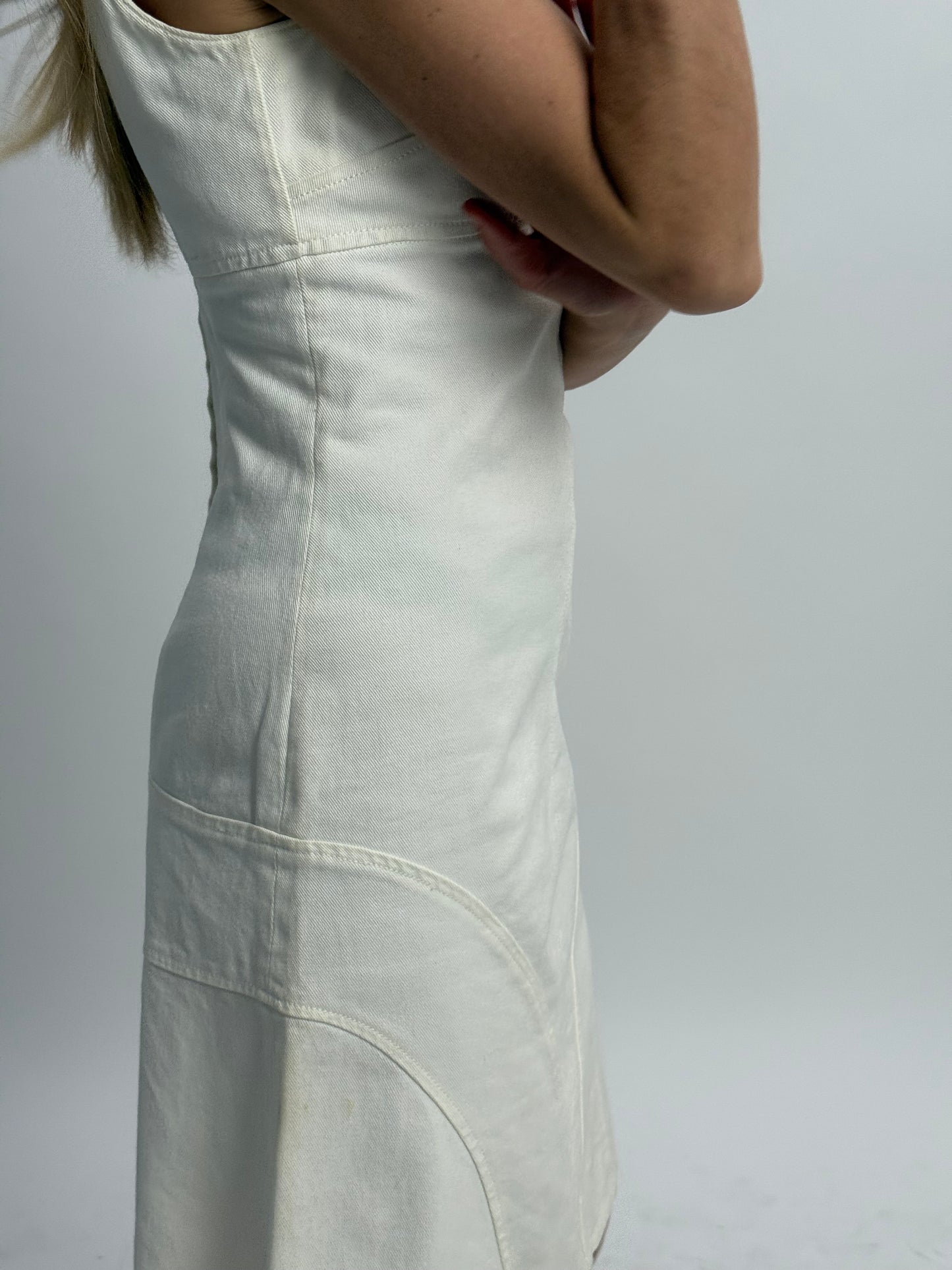 Chanel Denim Tennis Dress - White (FR 36)