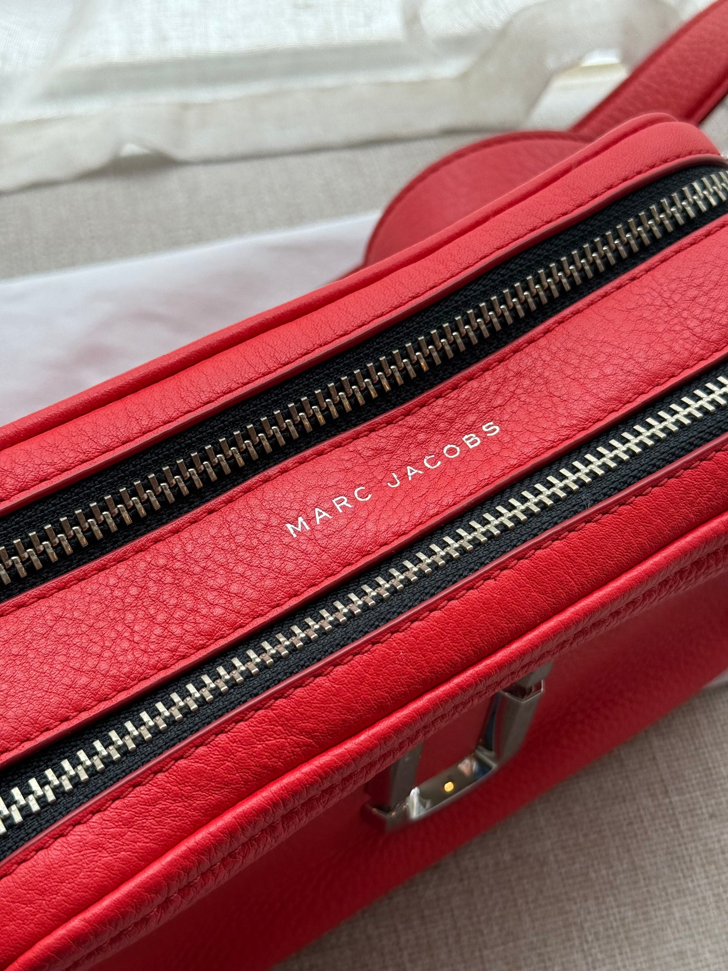Marc Jacobs Handbag with Double Zip and Shoulder Strap