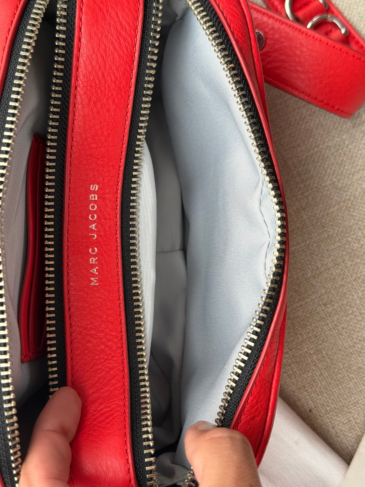Marc Jacobs Handbag with Double Zip and Shoulder Strap