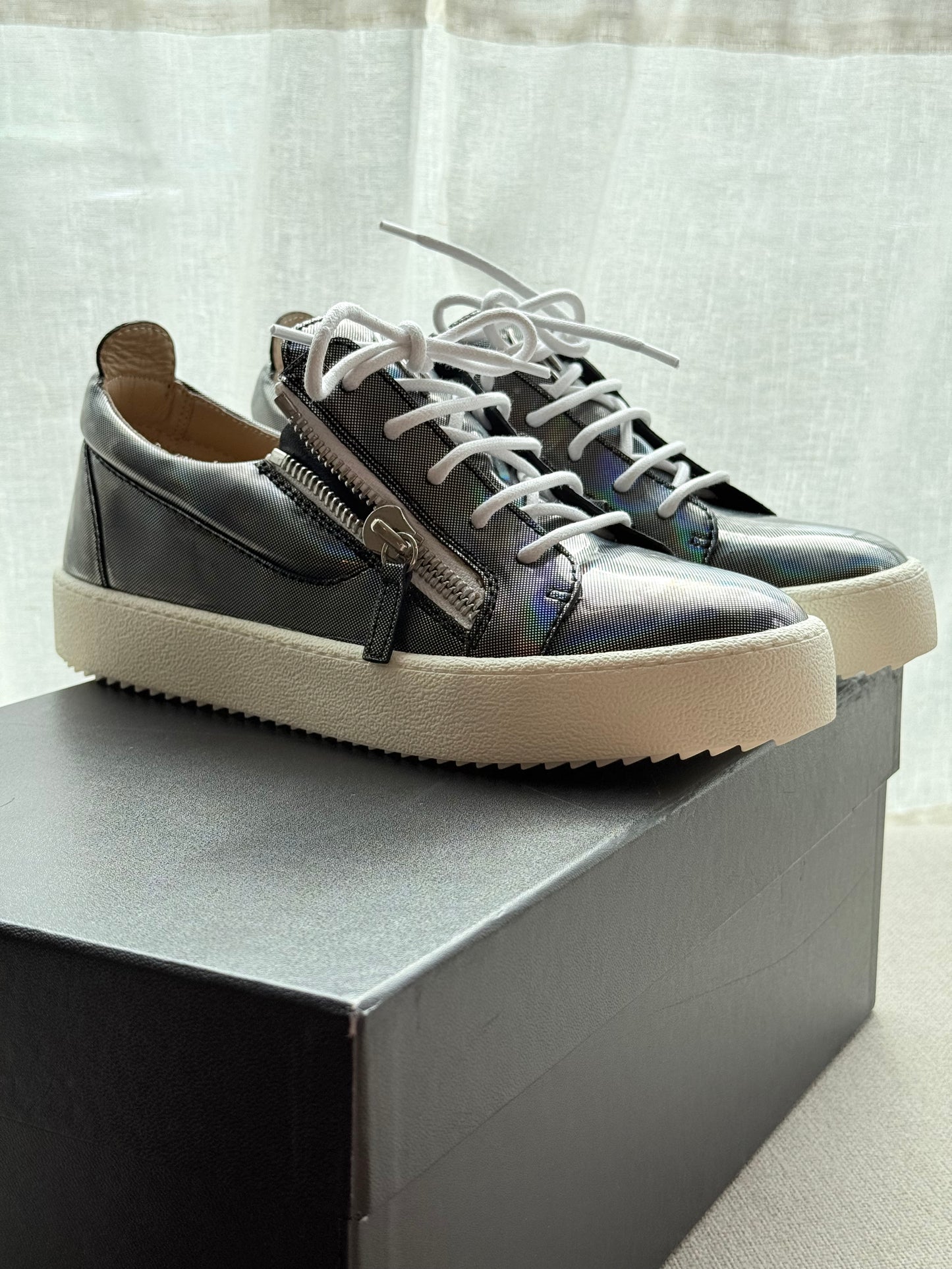 Giuseppe Zanotti “High May Shine” Sneakers – Size 6