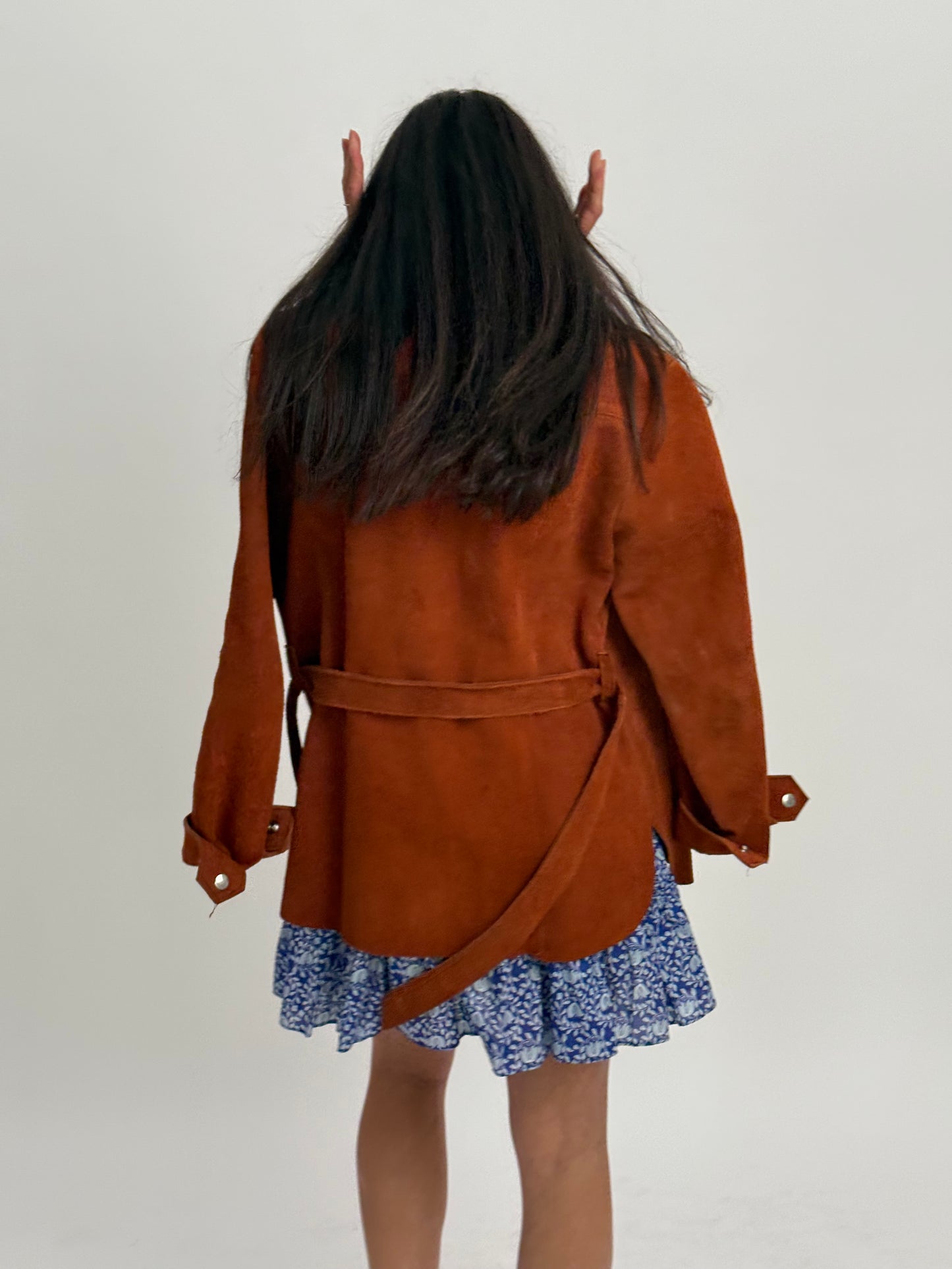 Northampton Leather Co Vintage Shaket with Belt