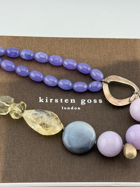 Kirsten Goss Necklace - Purple (O/S)