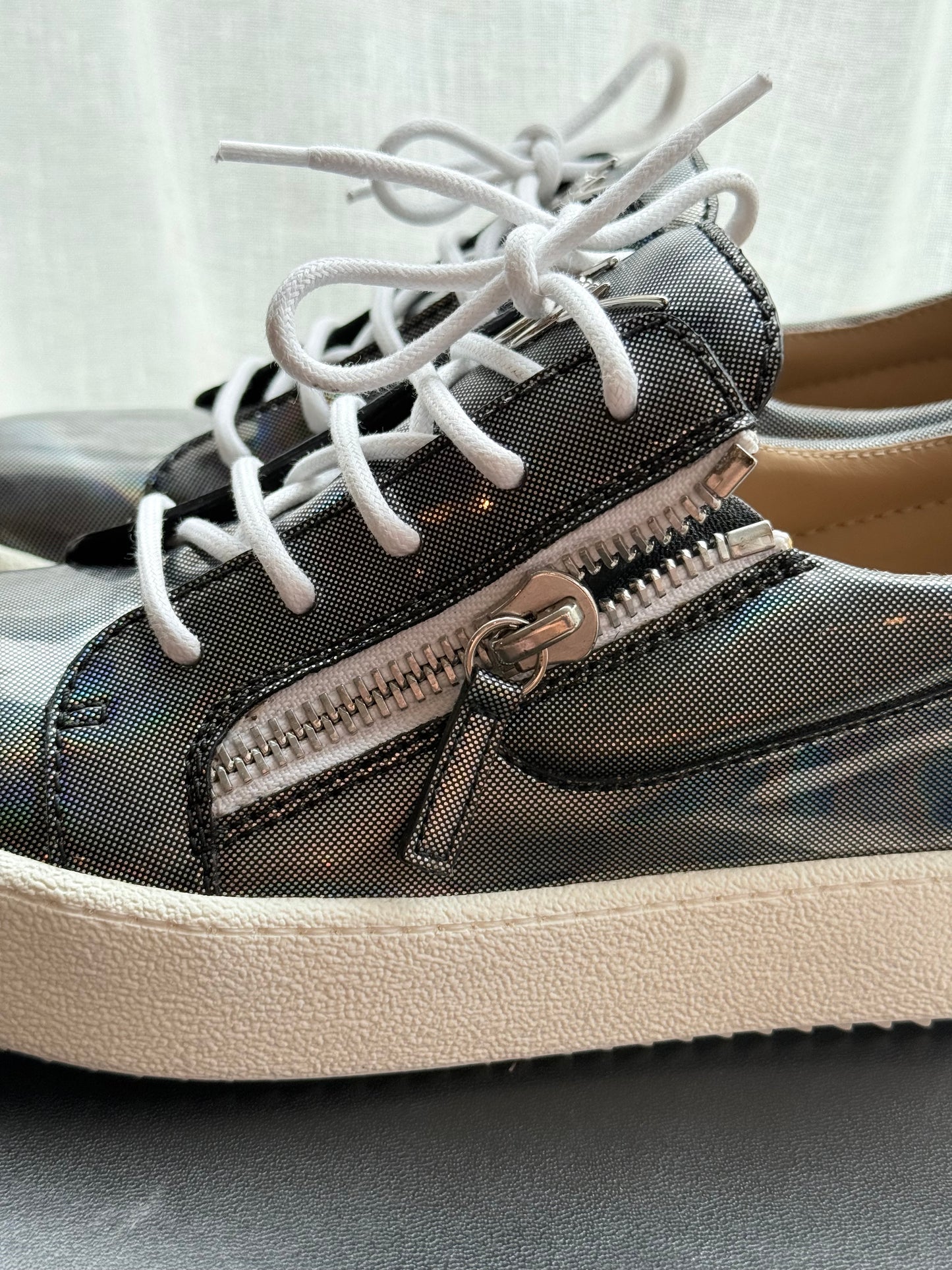 Giuseppe Zanotti “High May Shine” Sneakers – Size 6