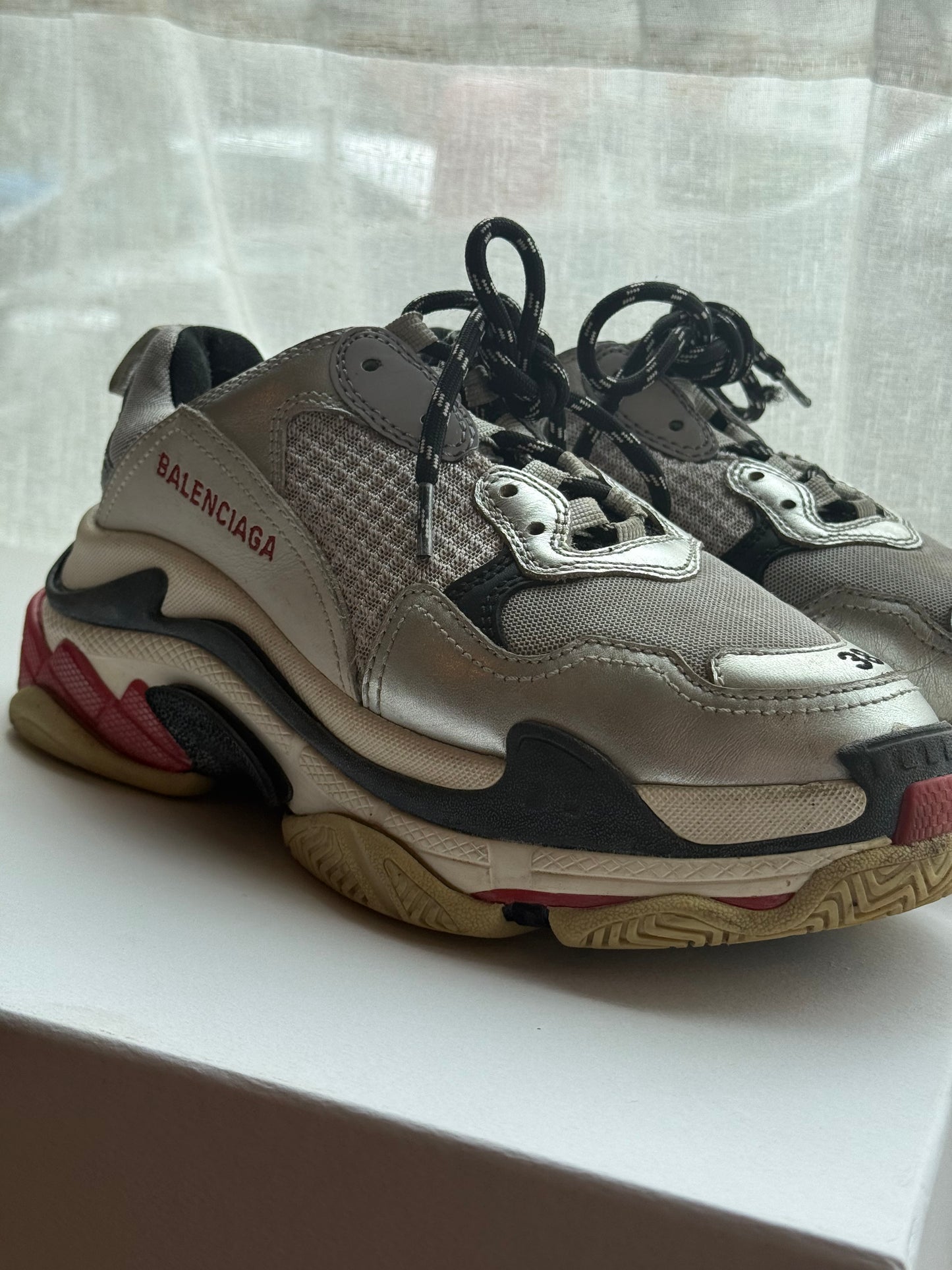 Balenciaga Triple S Trainers – Size 5
