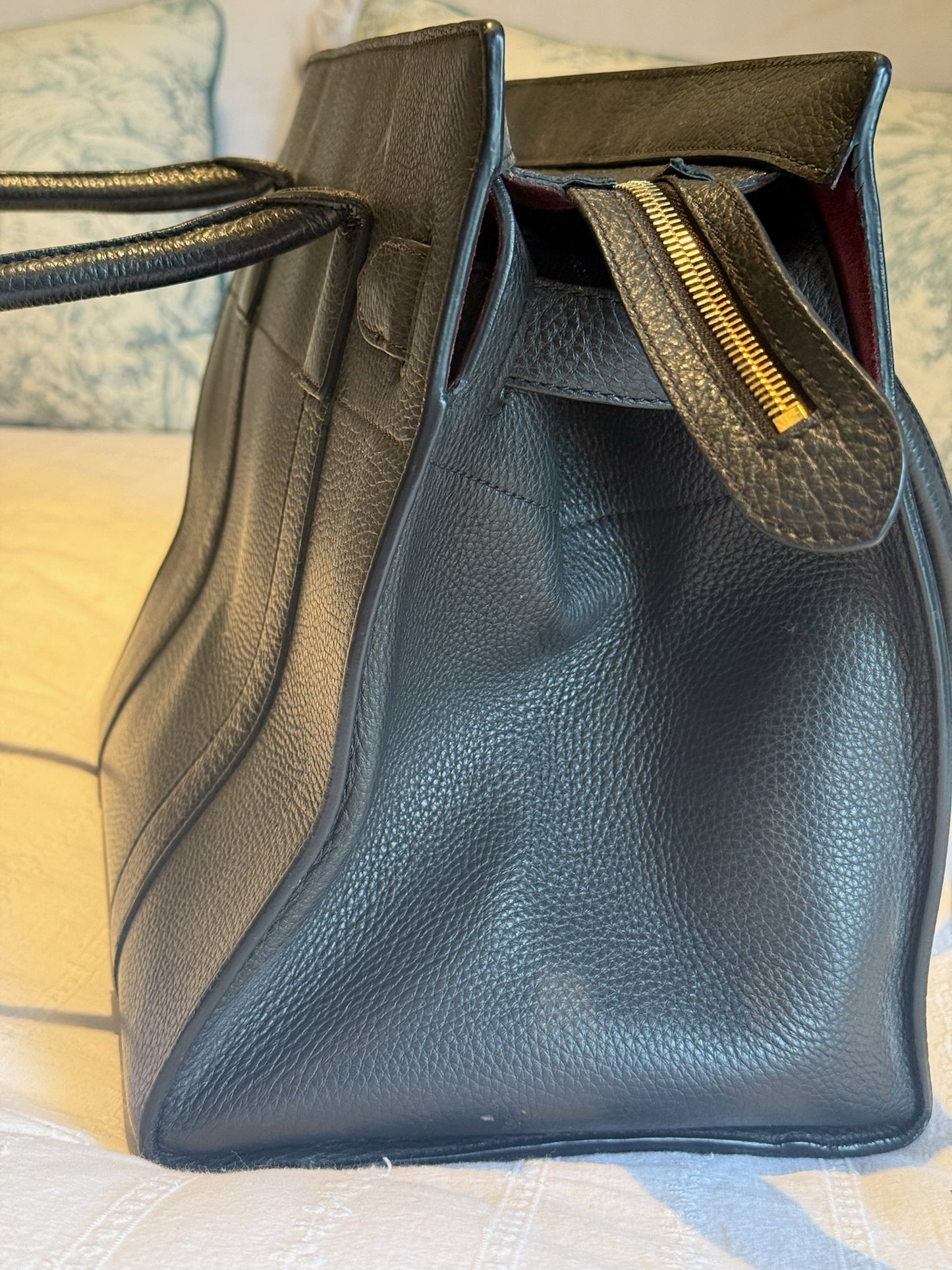 Mulberry Bayswater Zip Bag – Black Leather