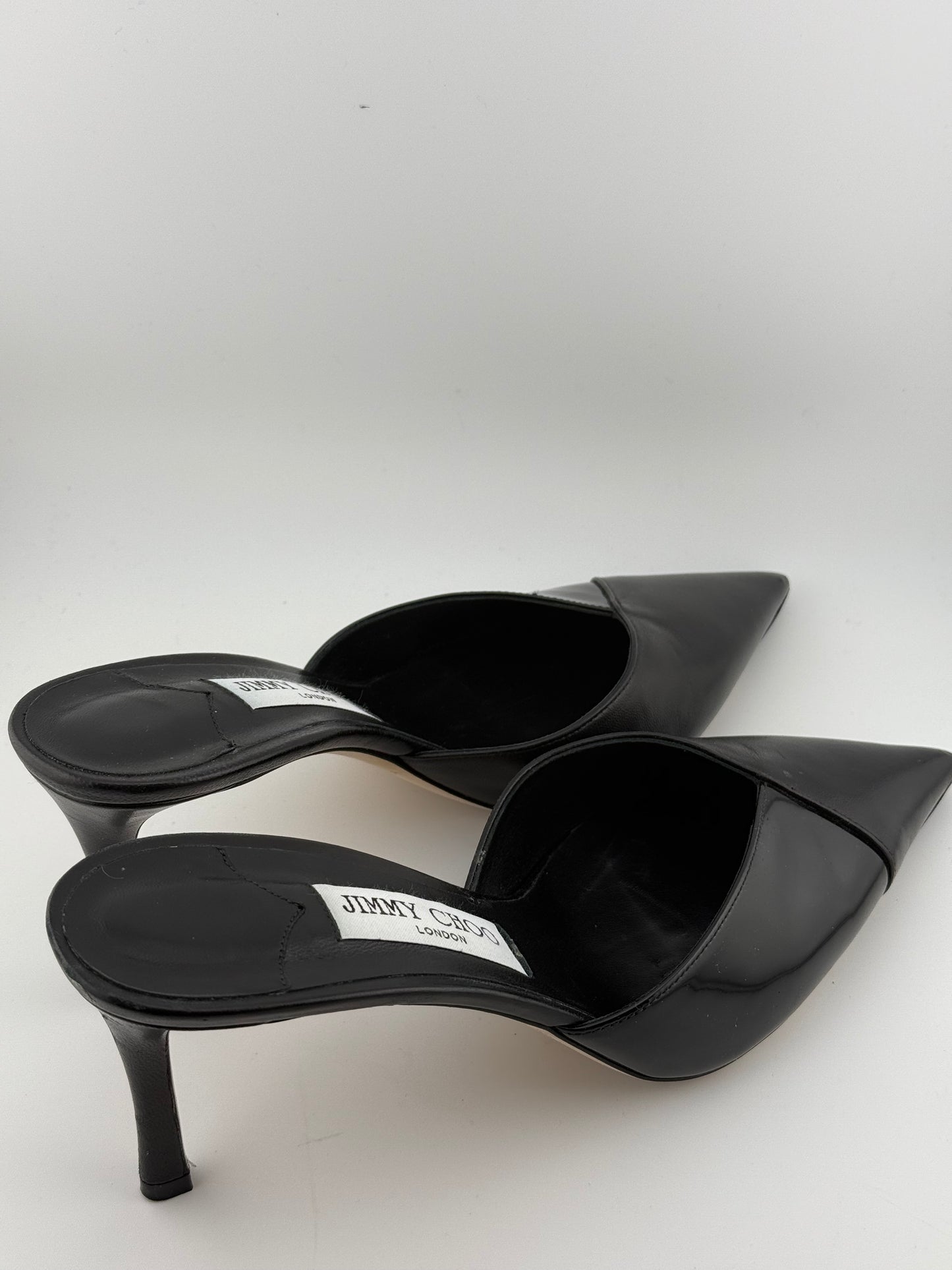 Jimmy Choo Pointed Mules - Black (EUR 39)