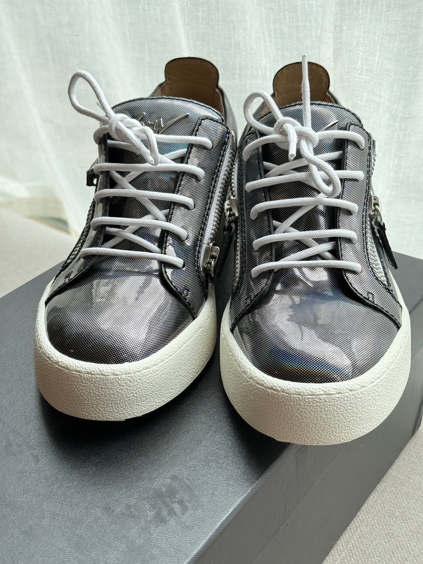 Giuseppe Zanotti “High May Shine” Sneakers – Size 6