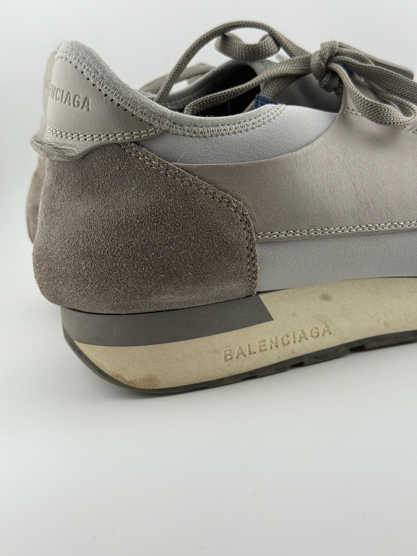 Balenciaga Trainers – Grey & Blue (EU 39)
