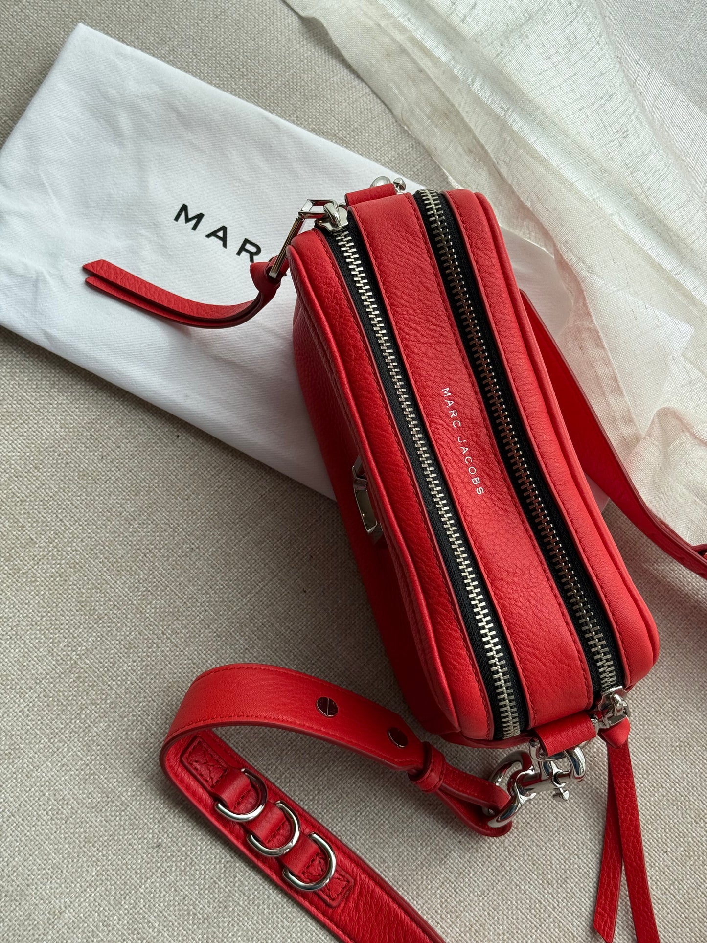 Marc Jacobs Handbag with Double Zip and Shoulder Strap