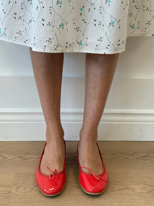 Repetto Ballet Pumps - Red (Size 39.5)