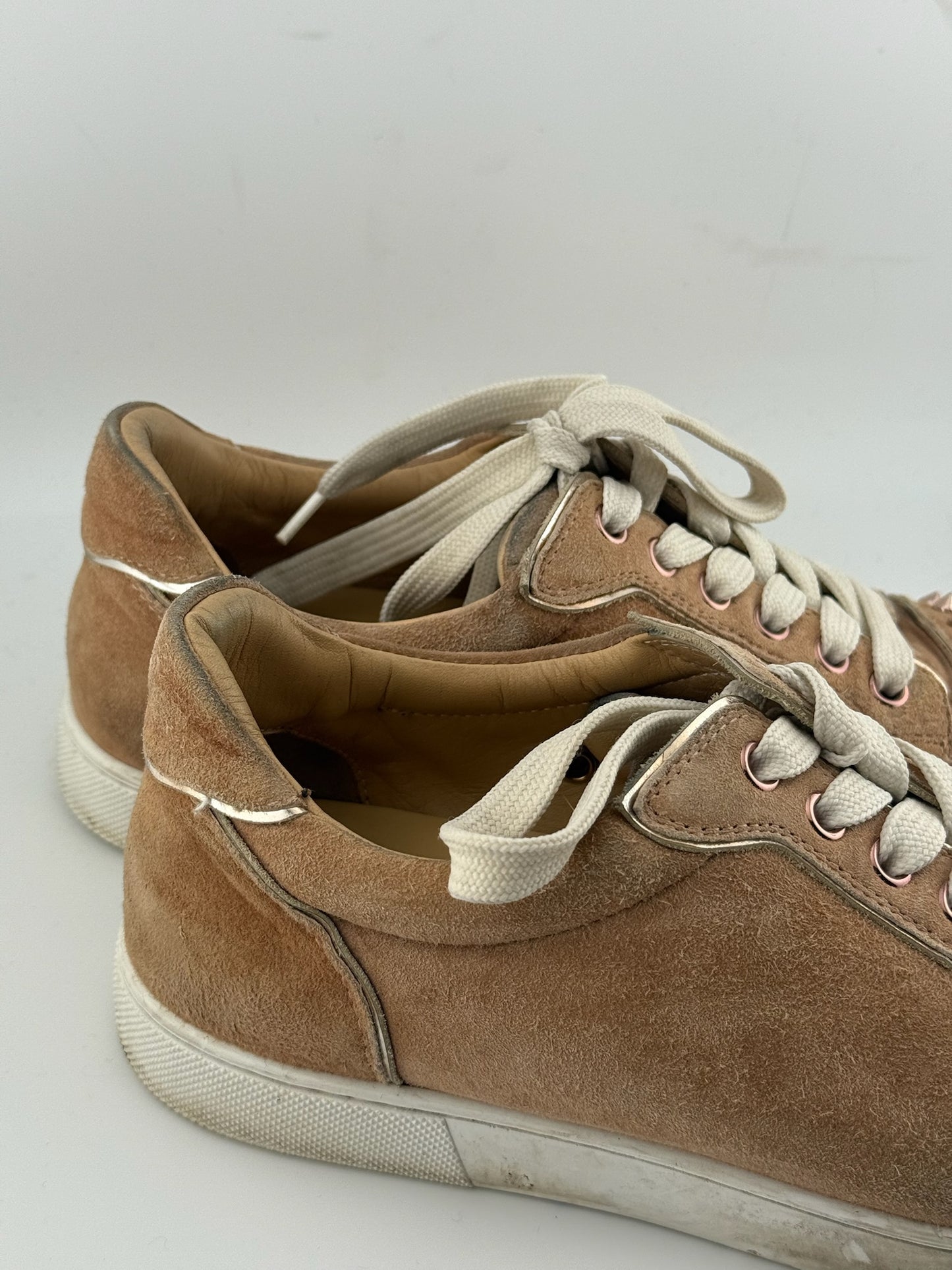 Christian Louboutin Studded Trainers – Nude (EU 39)