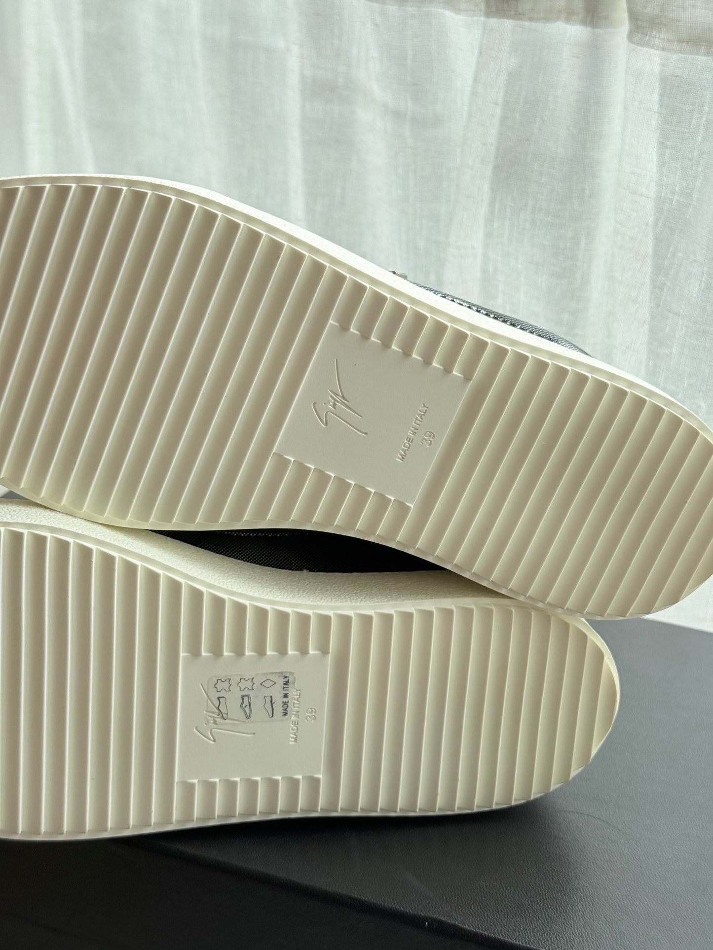 Giuseppe Zanotti “High May Shine” Sneakers – Size 6