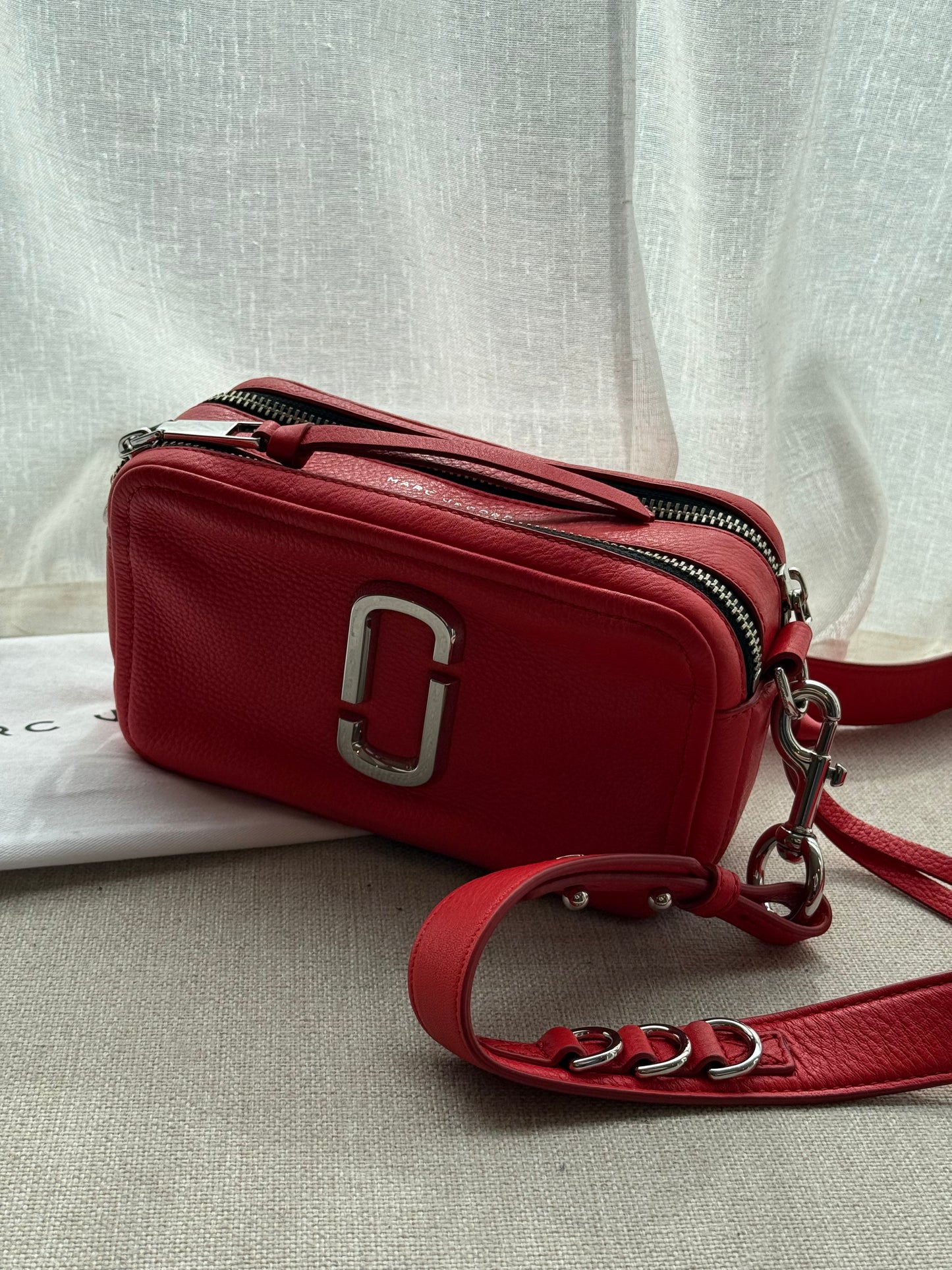 Marc Jacobs Handbag with Double Zip and Shoulder Strap