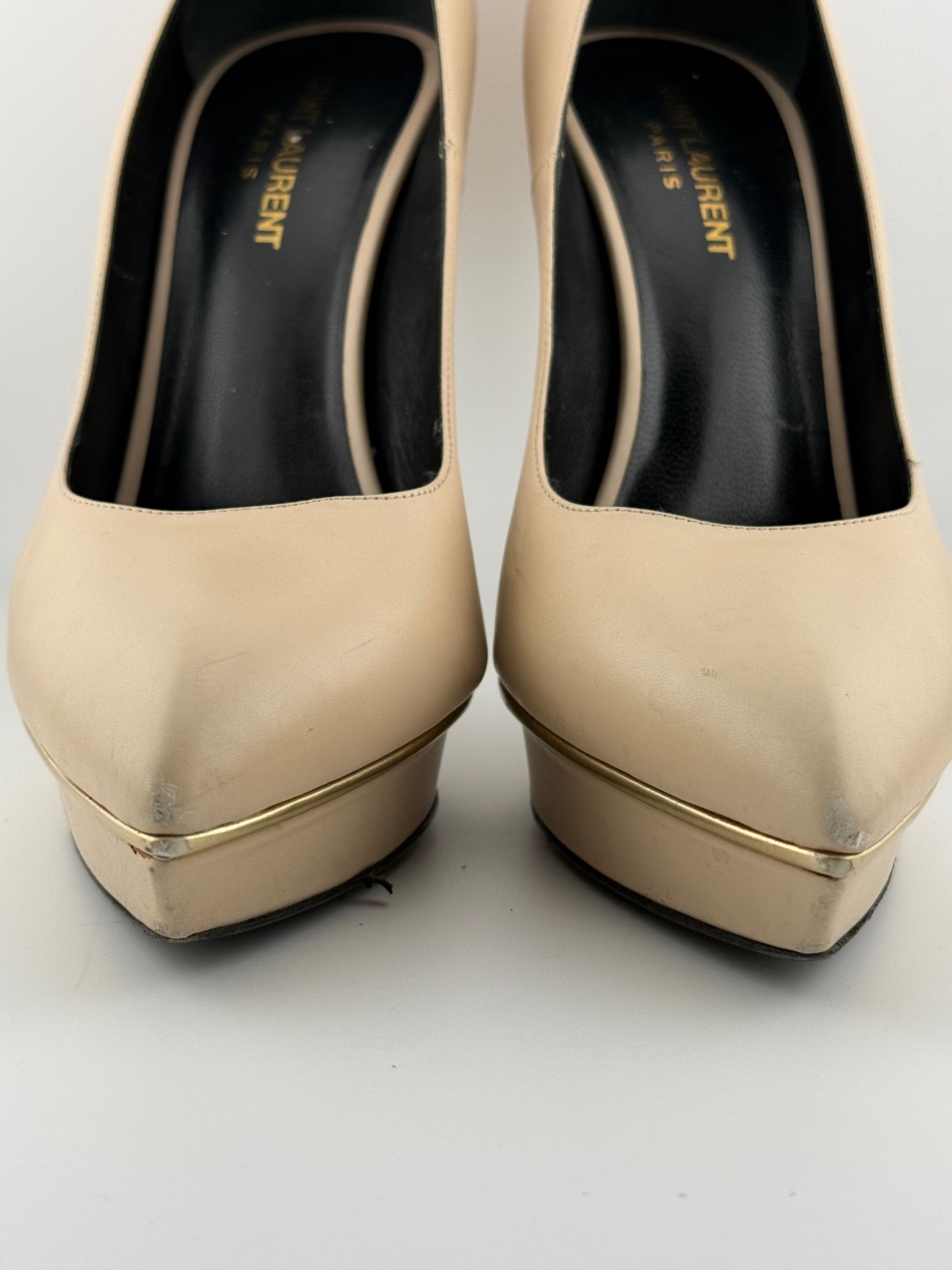 Yves Saint Laurent Janis Platform Heels (EUR 40)