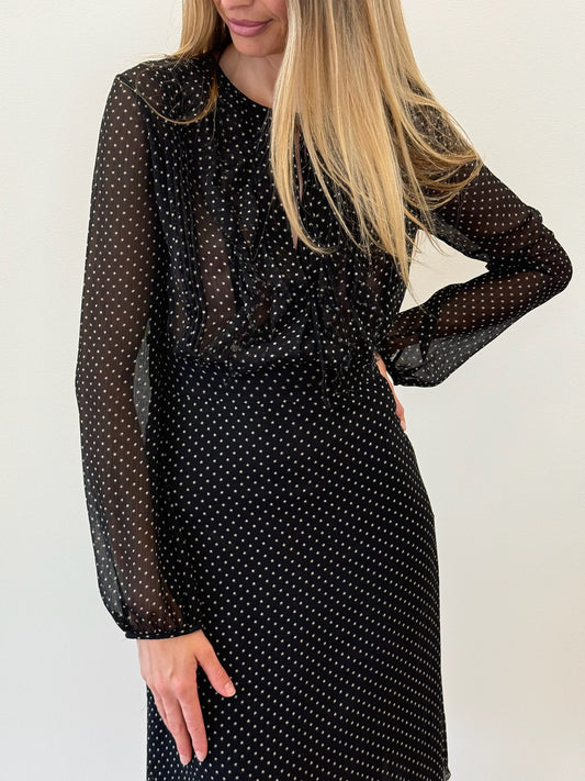 L'Agence Star Dress - Black (Size 2)