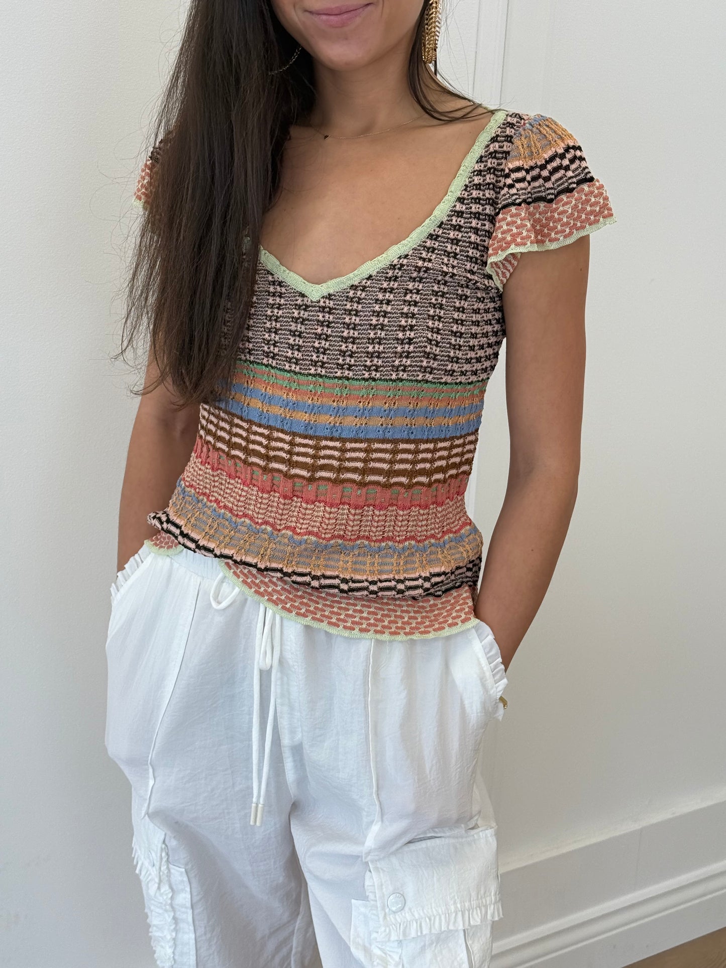 Missoni Top - Multi (Estimated Size XS)
