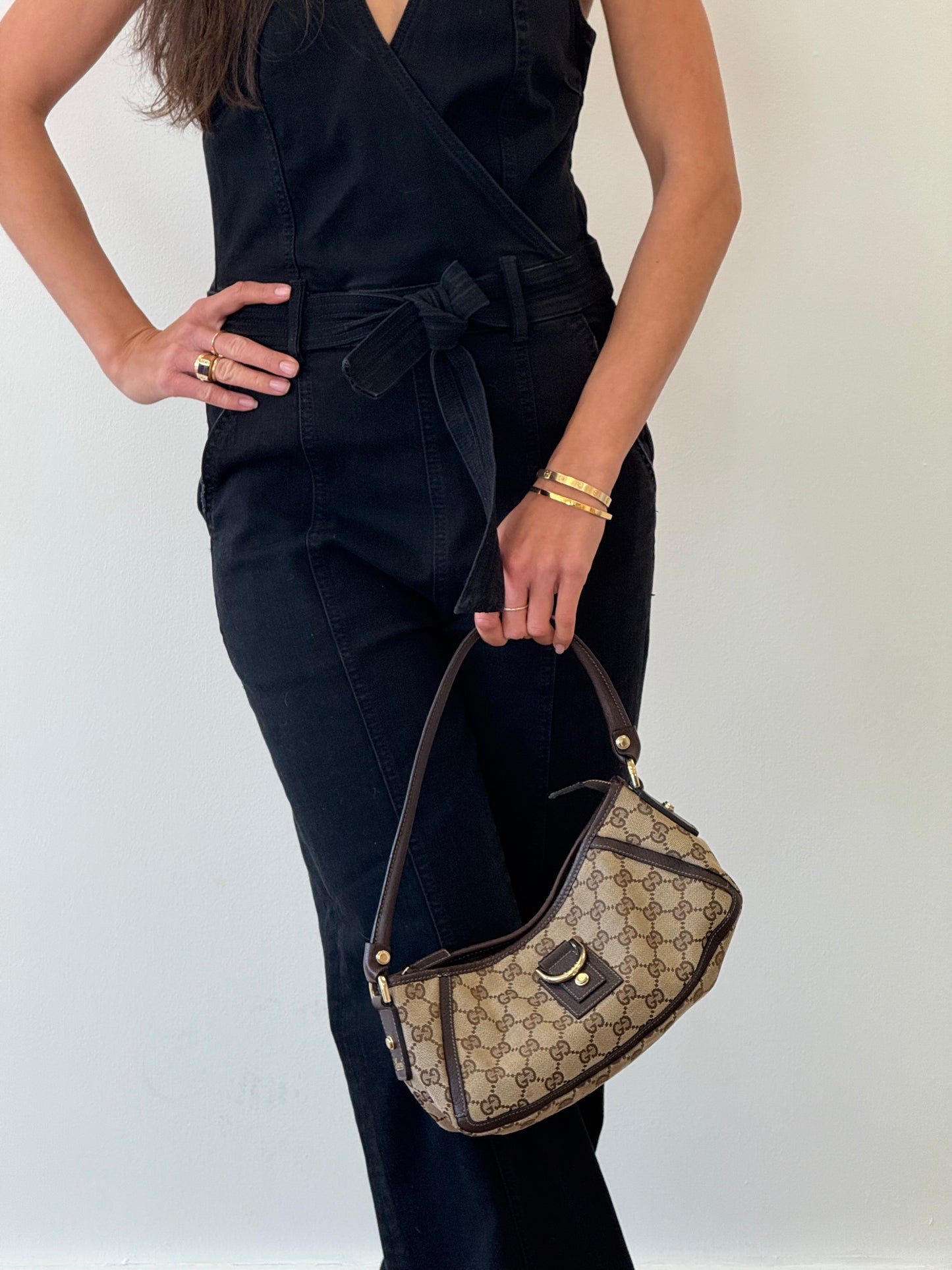 Mother Denim Jumpsuit with Halter Neck - Black (28" / UK 10)