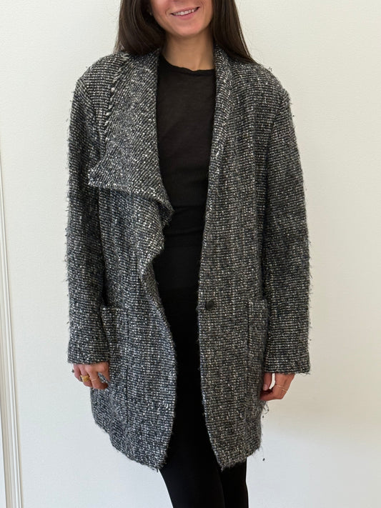 Isabel Marant Oversized Cardigan - Grey (Size 36)