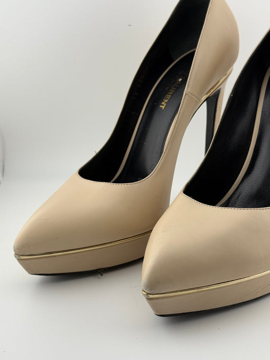 Yves Saint Laurent Janis Platform Heels (EUR 40)