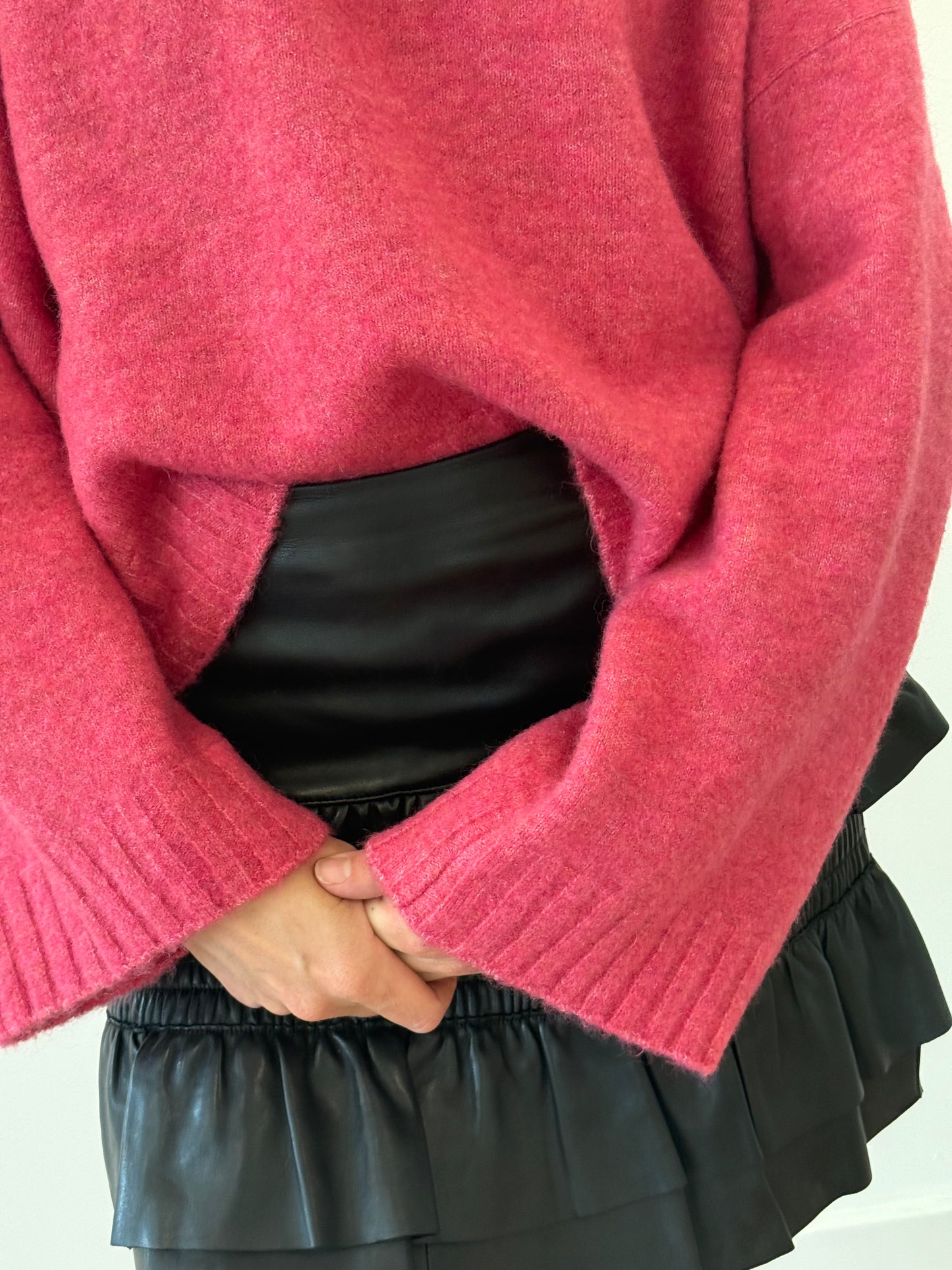 Maison & Montagut Brune Cashmere Jumper - Pink (Medium)