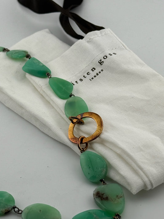 Kirsten Goss Necklace - Green (O/S)